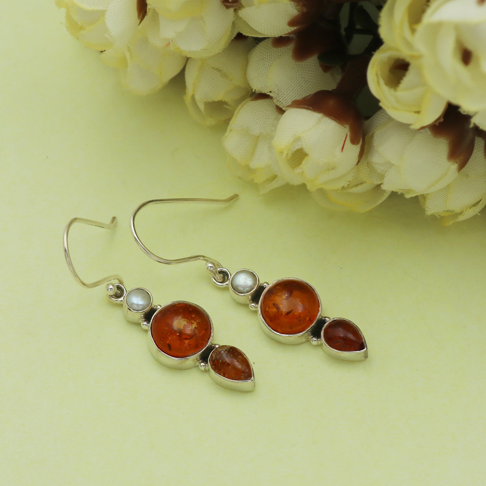 Adya Amber Earring