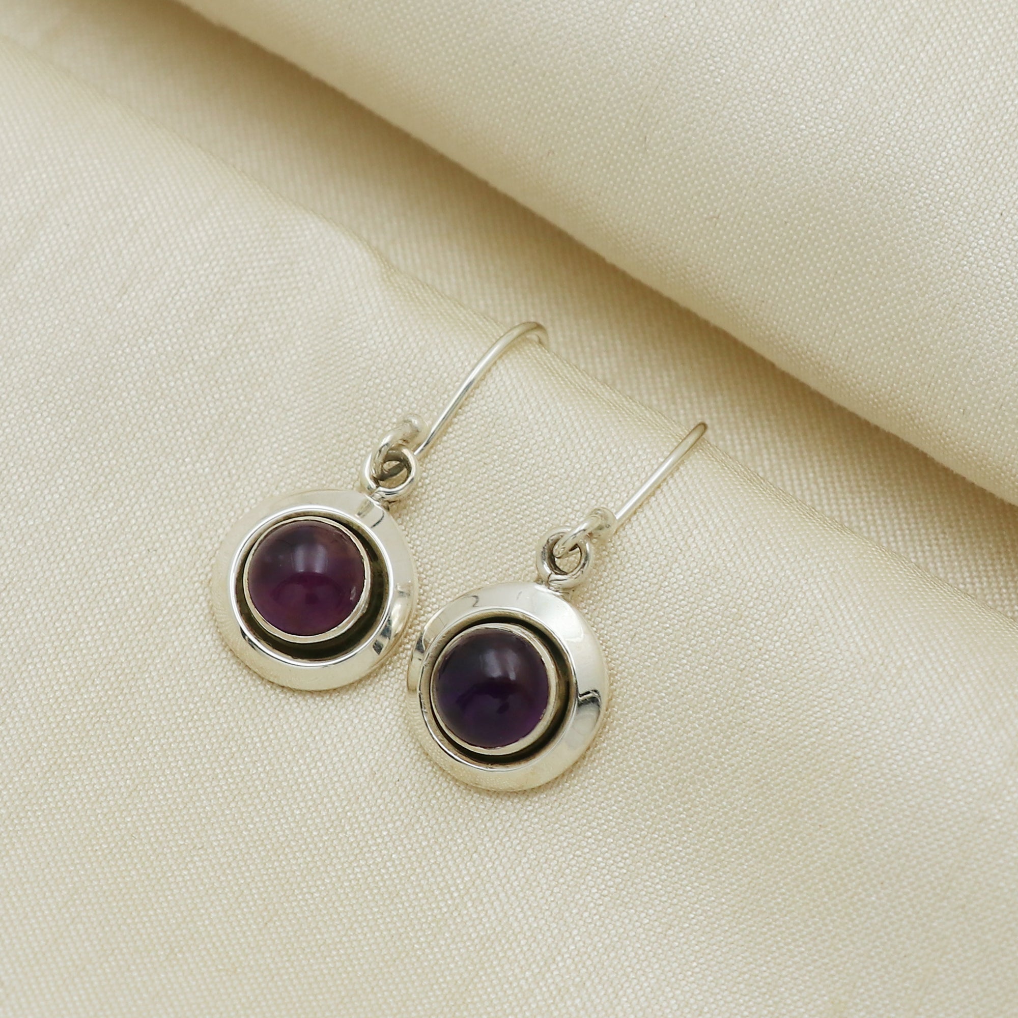 Classic Amethyst Earring