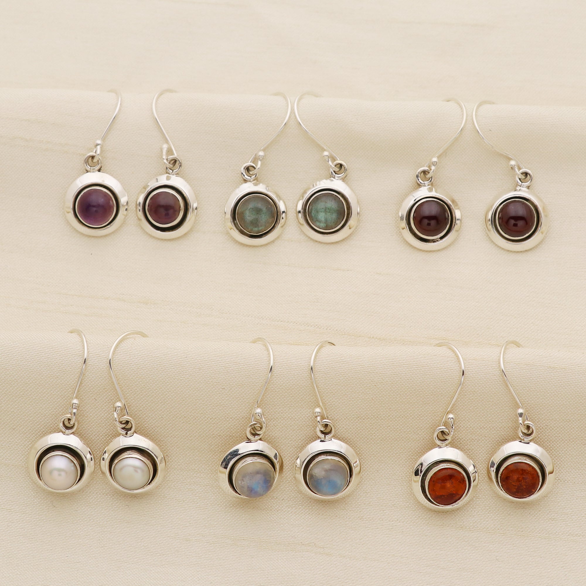 Classic Amethyst Earring