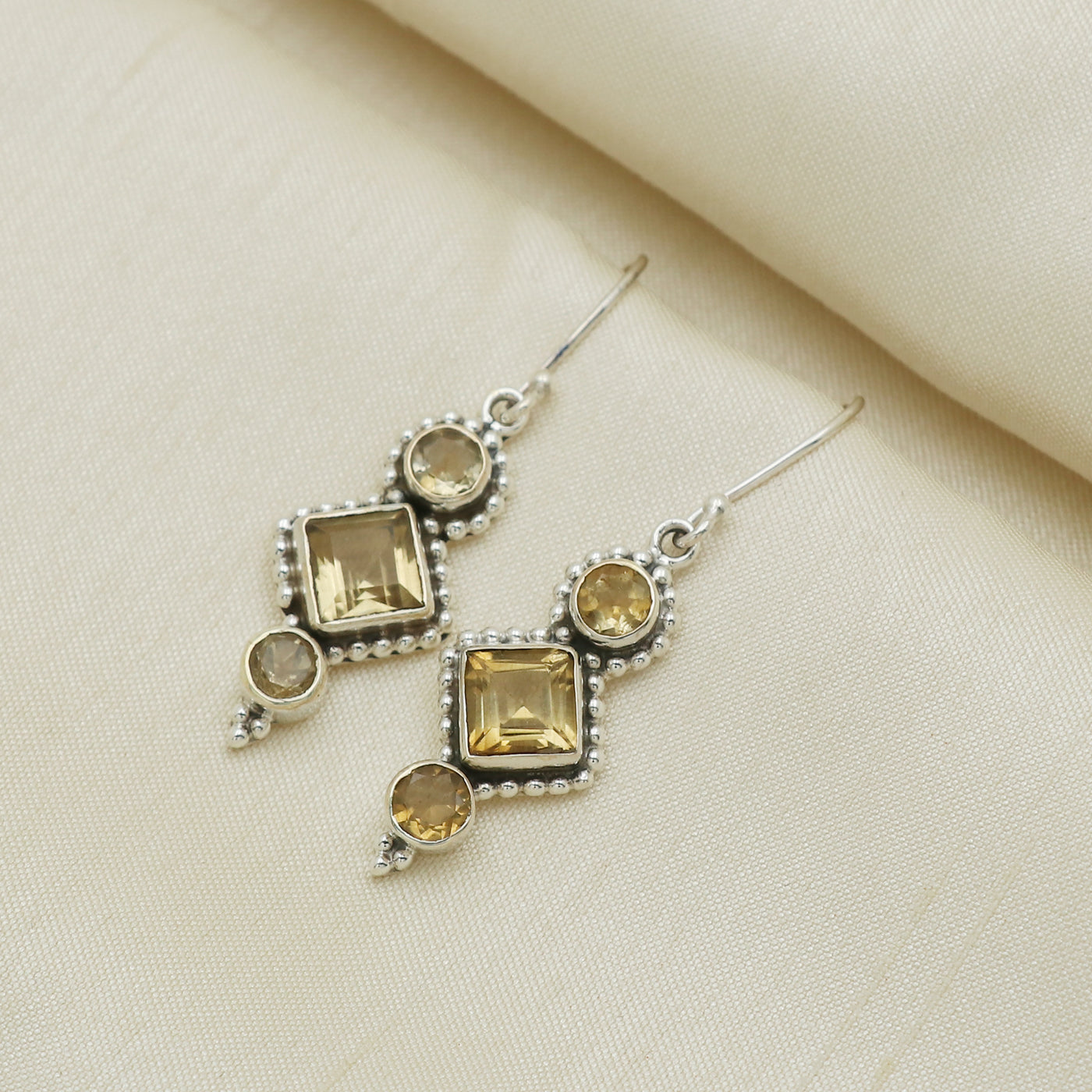 Zarin Citrine Earring