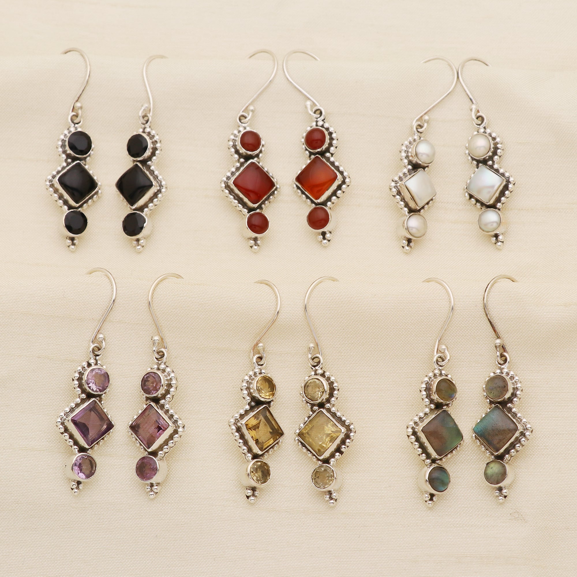 Zarin Citrine Earring