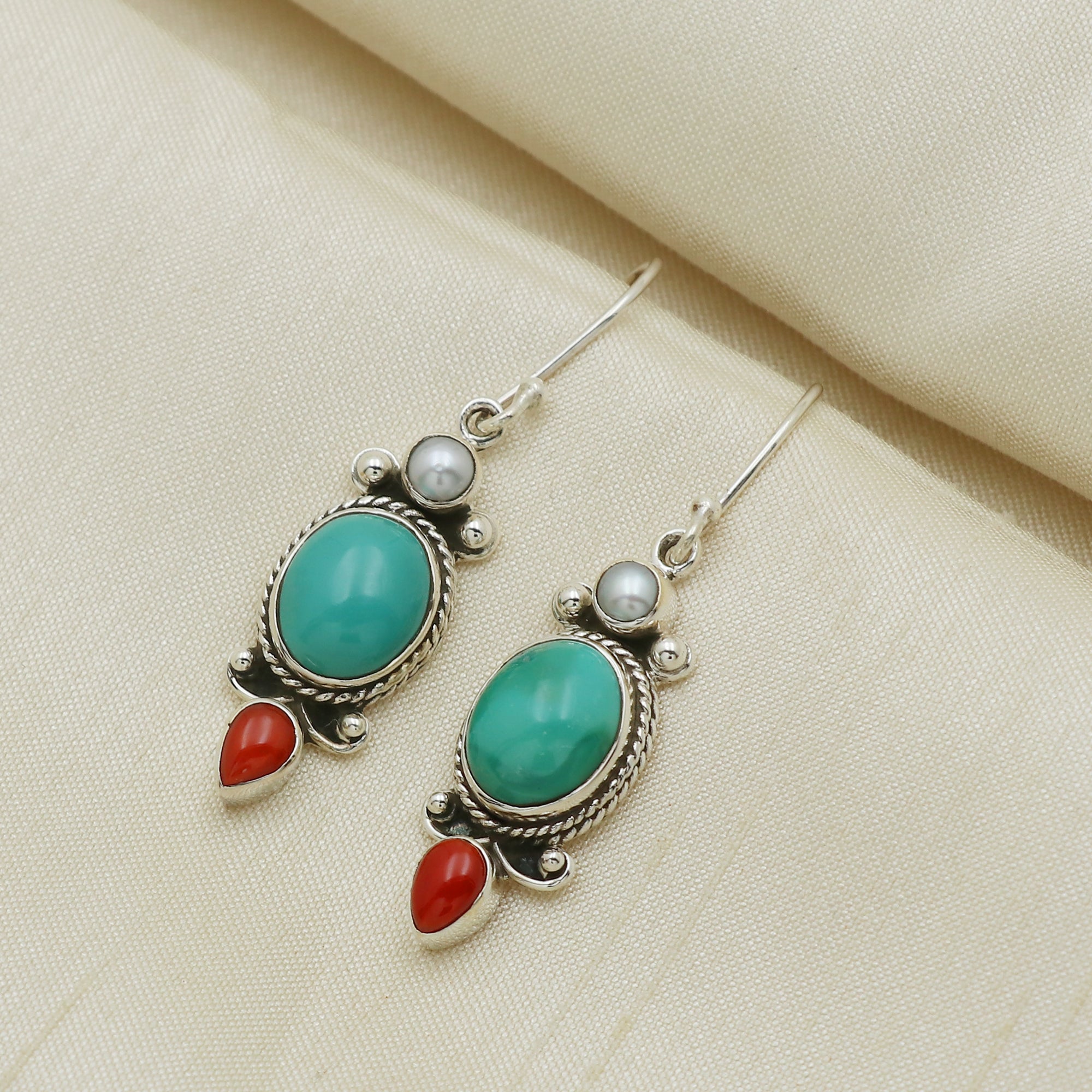 Kirti Turquoise Earrings