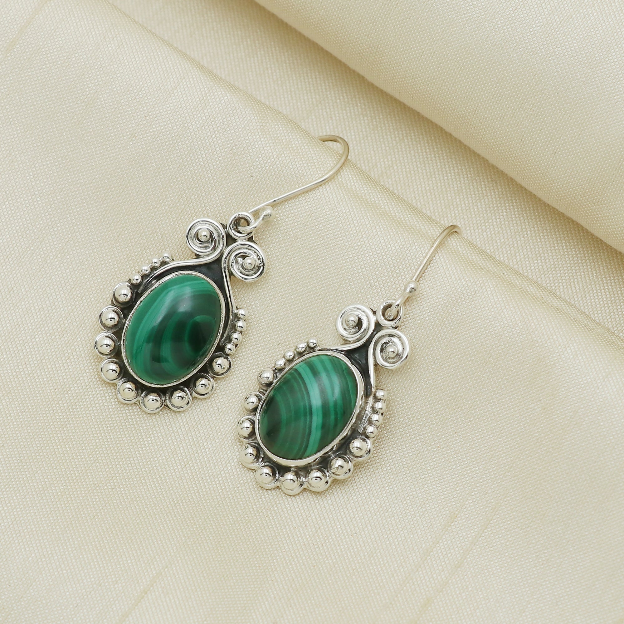 Sunaina Melagite Earrings