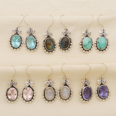 Sunaina Iolite Earrings
