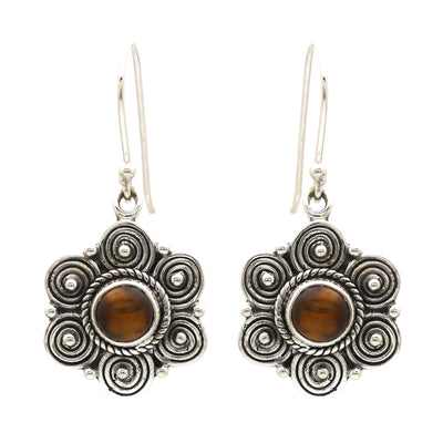 Kusum Tiger's Eye Earrings