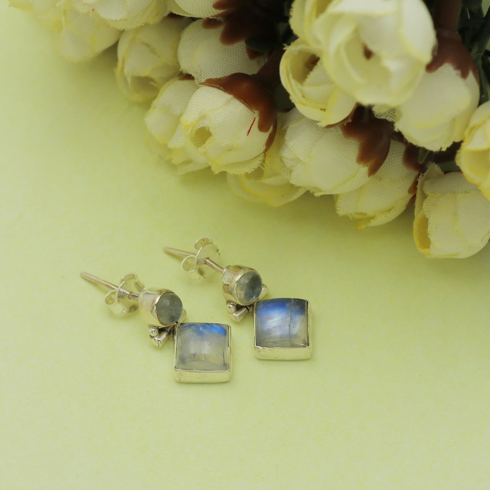 Miya Moonstone Earring