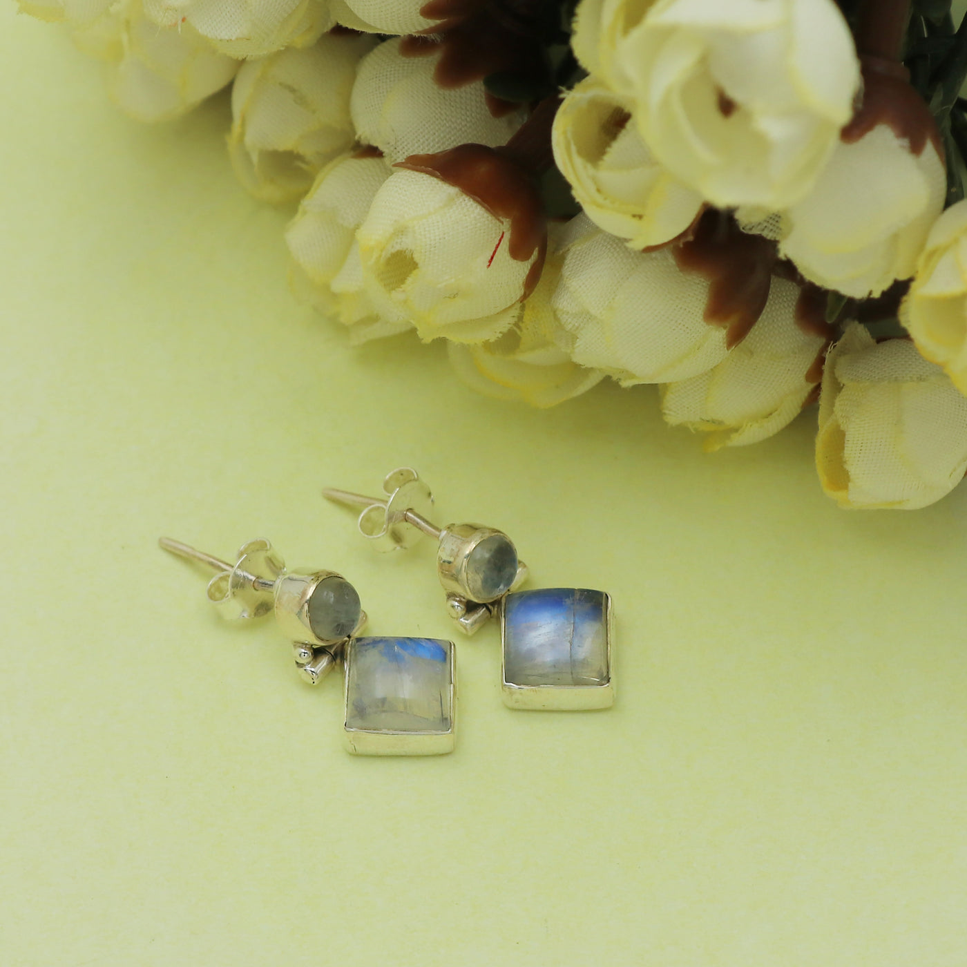 Miya Moonstone Earring