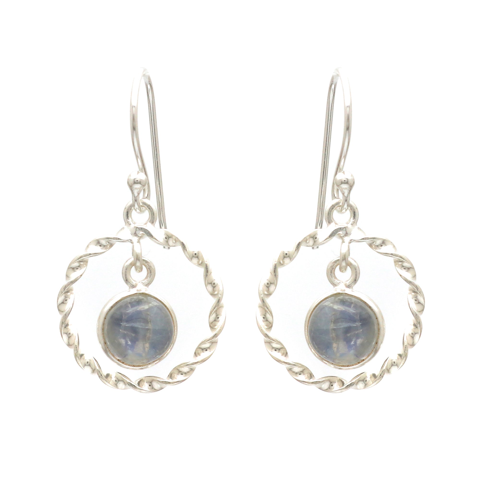 Twisted Round Earring
