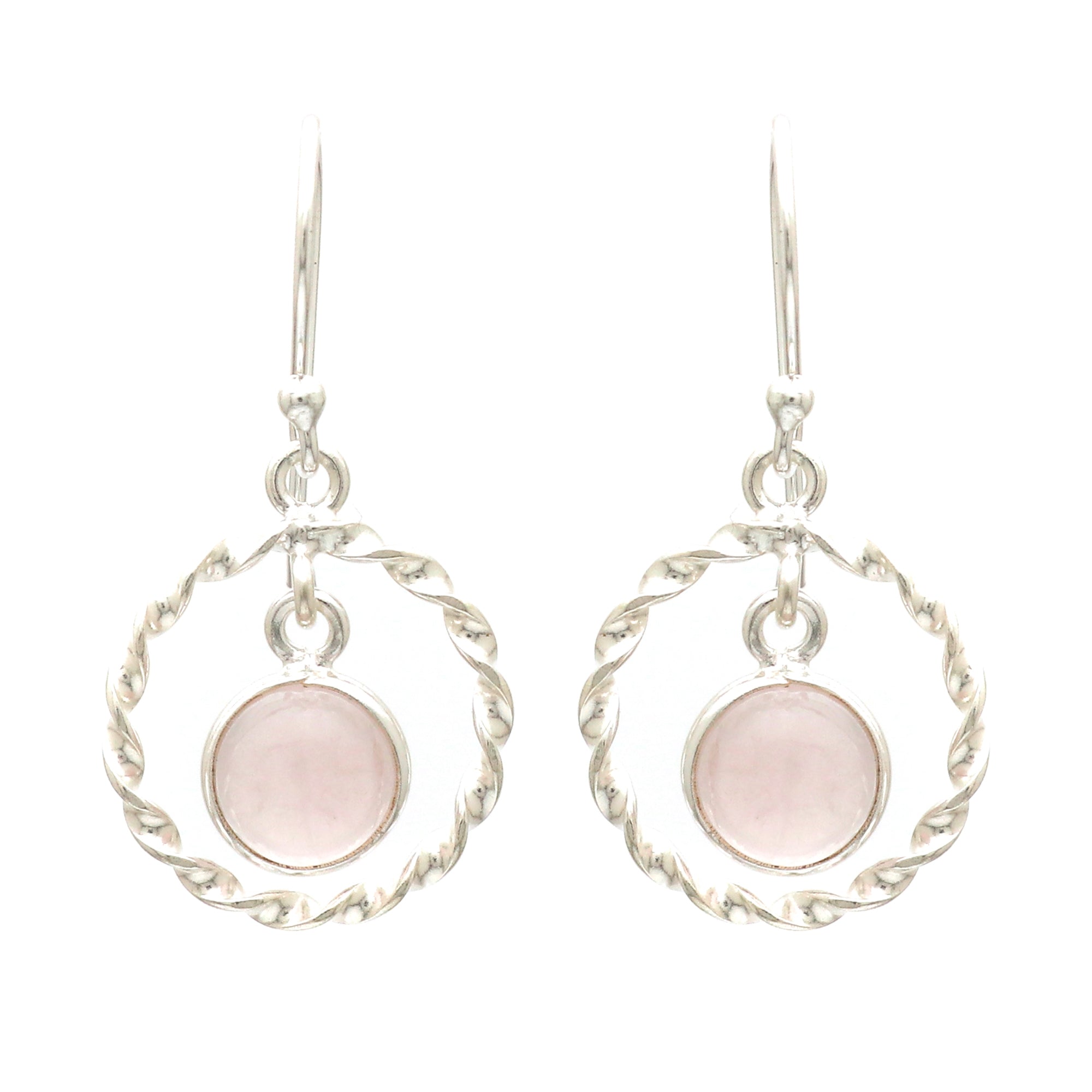 Twisted Round Earring