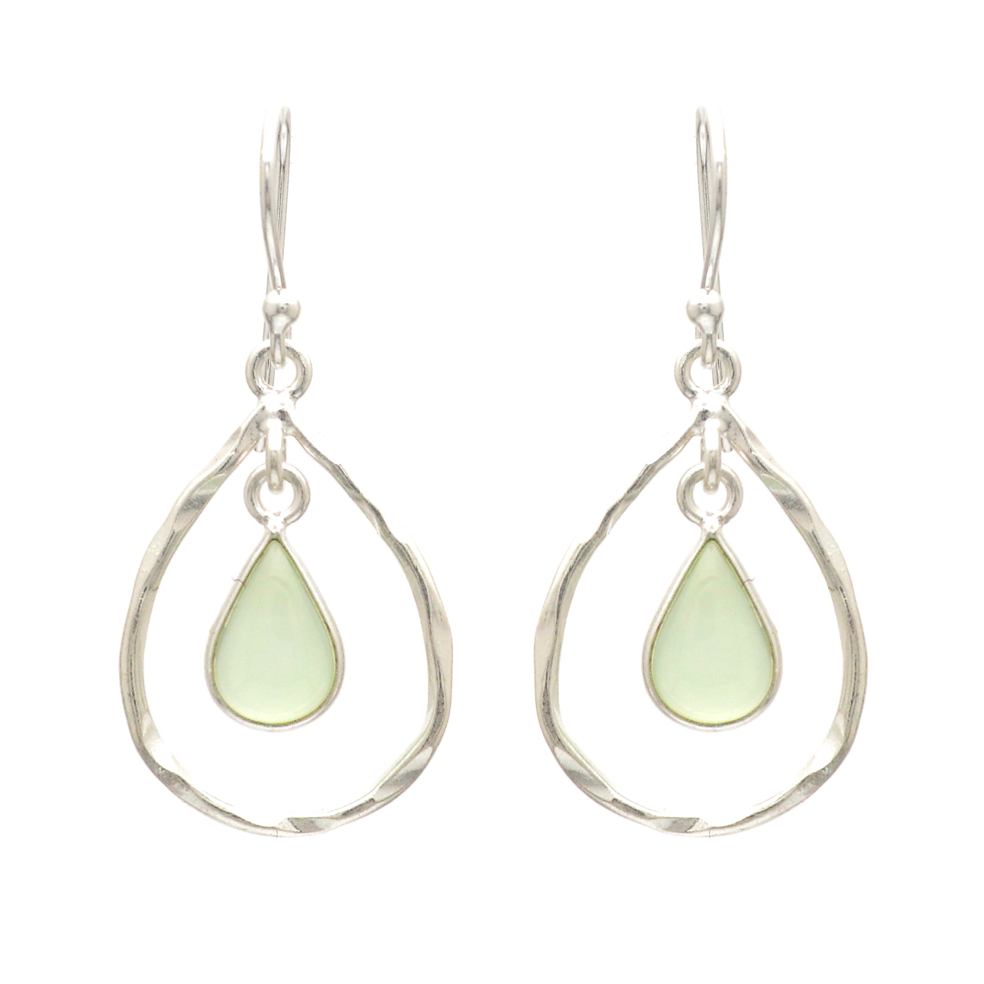Twisted Pear Earring