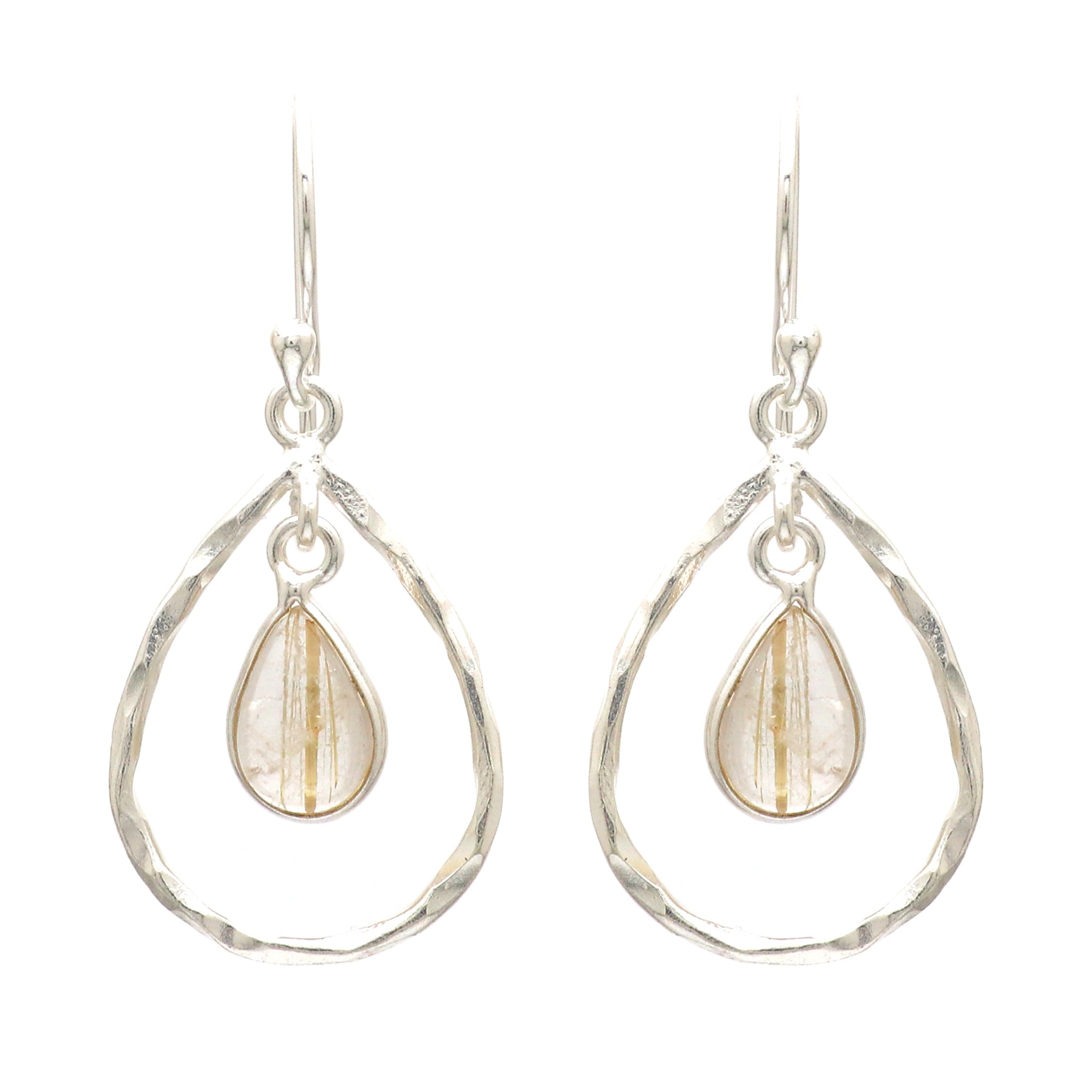 Twisted Pear Earring
