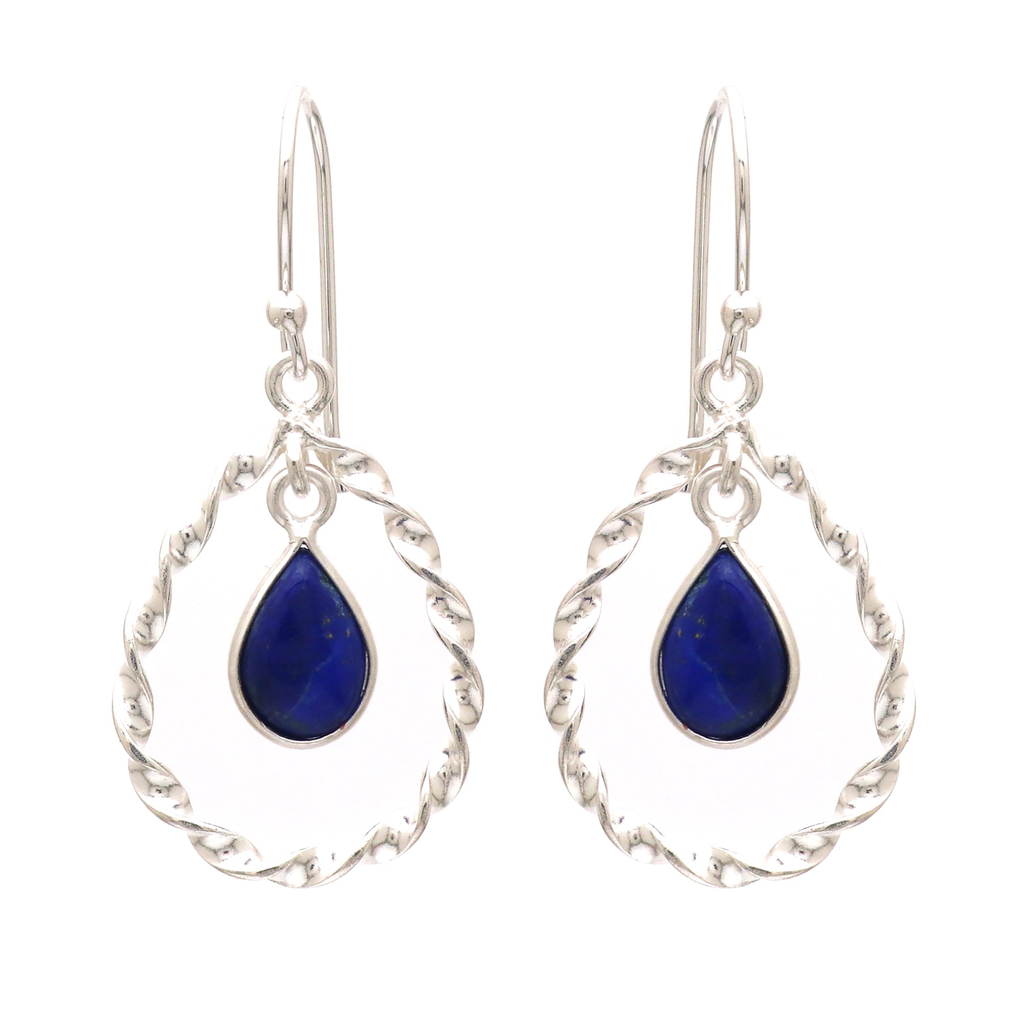 Twisted Pear Earring
