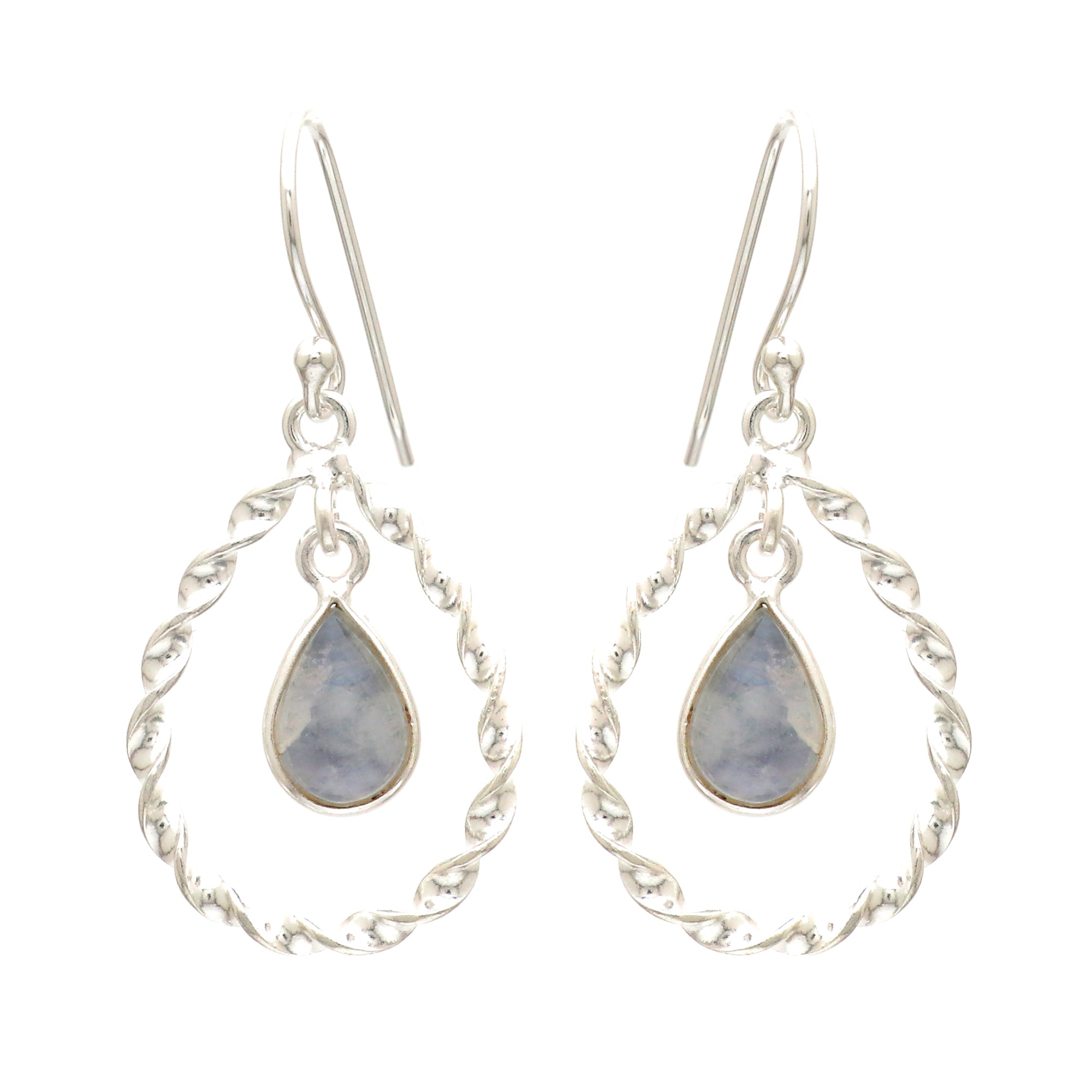 Twisted Pear Earring