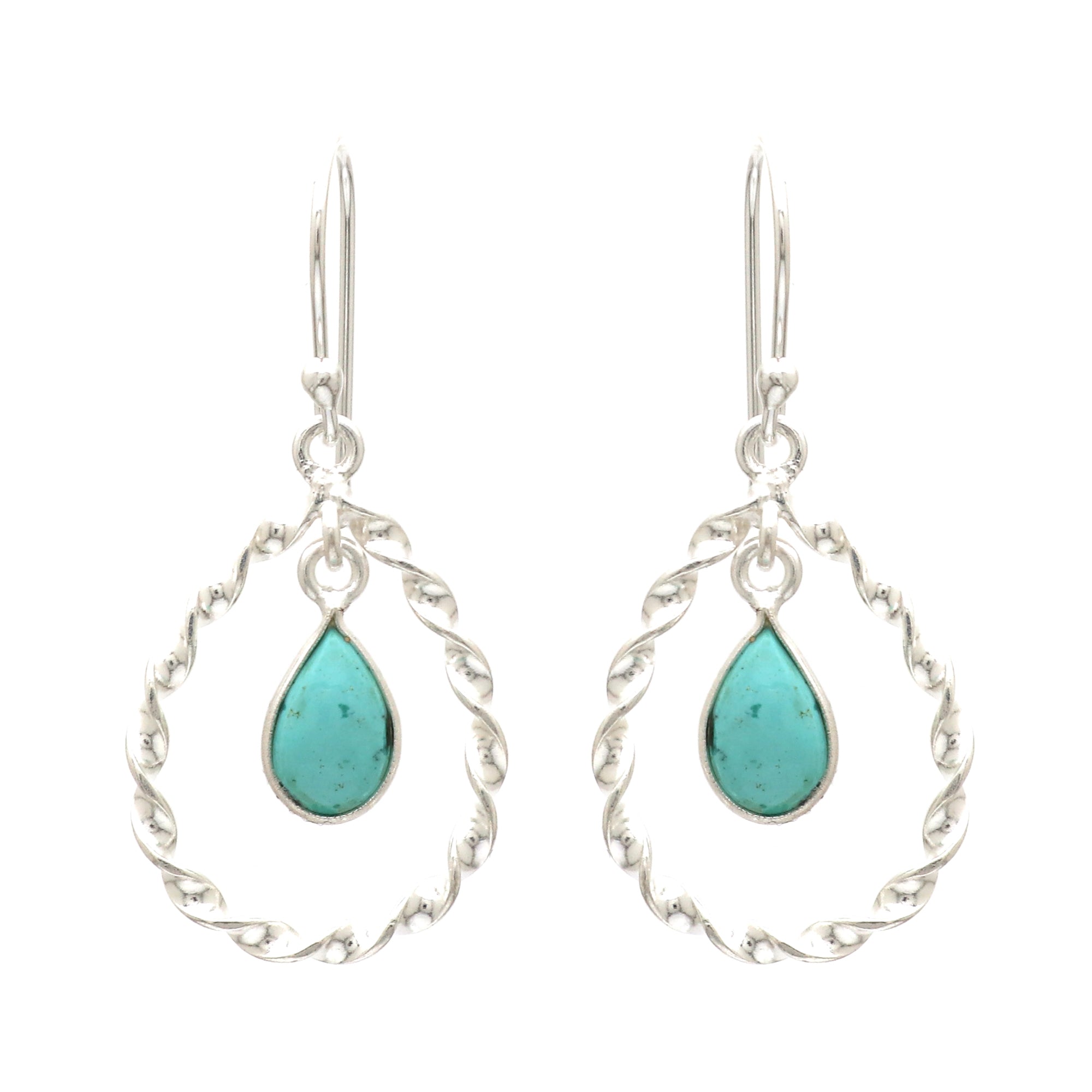 Twisted Pear Earring