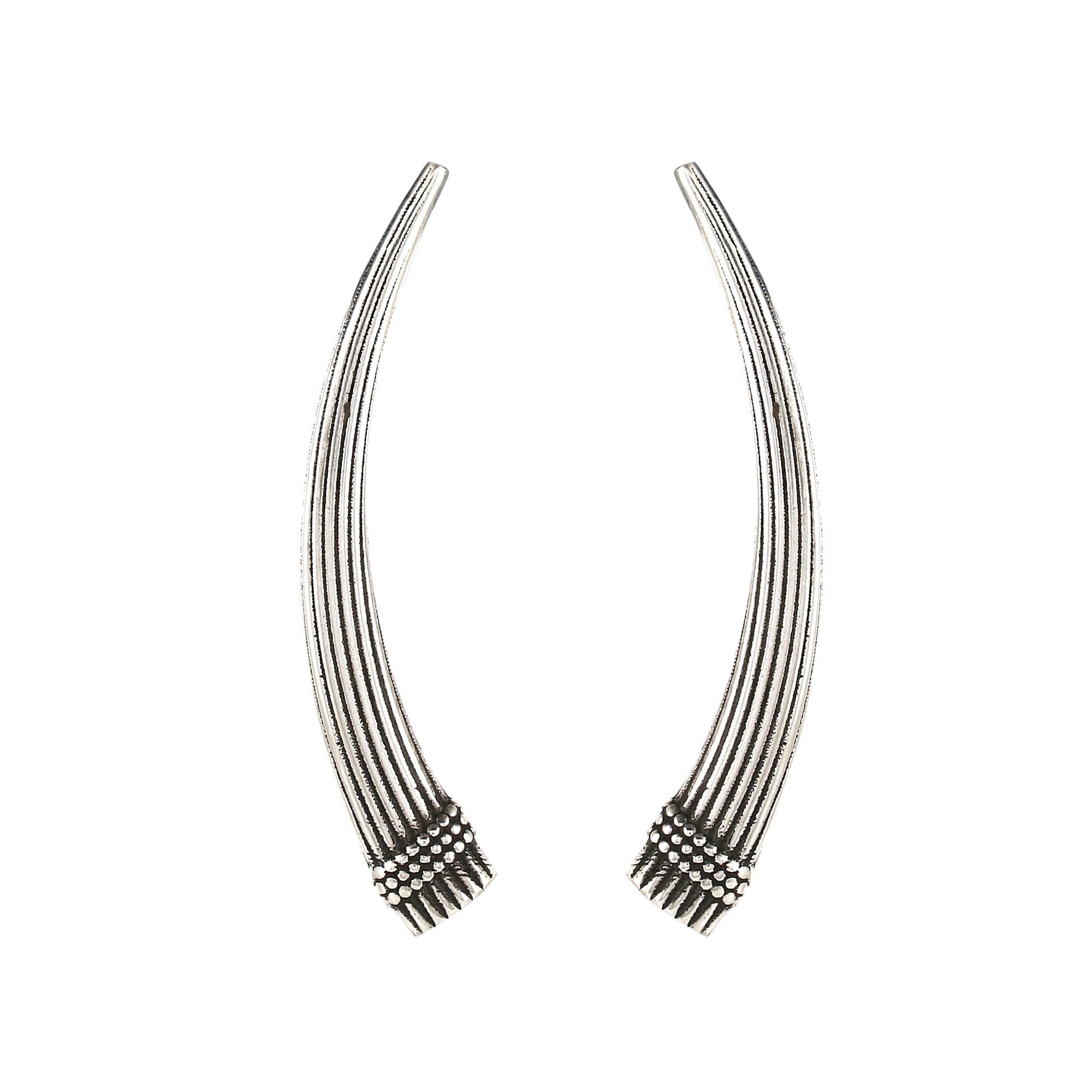 Plain Silver 925 Earcrawlers