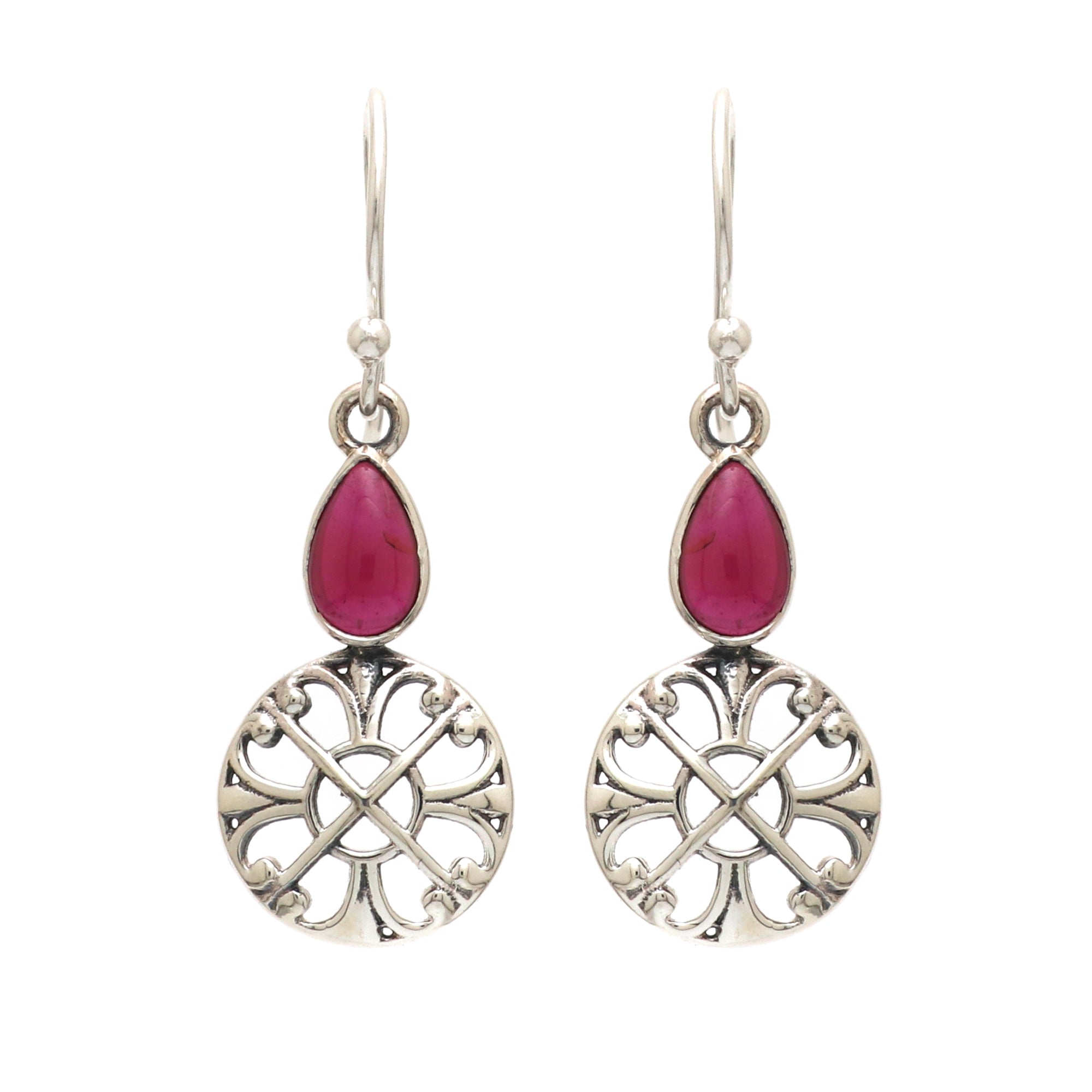 Halo Pear Earring