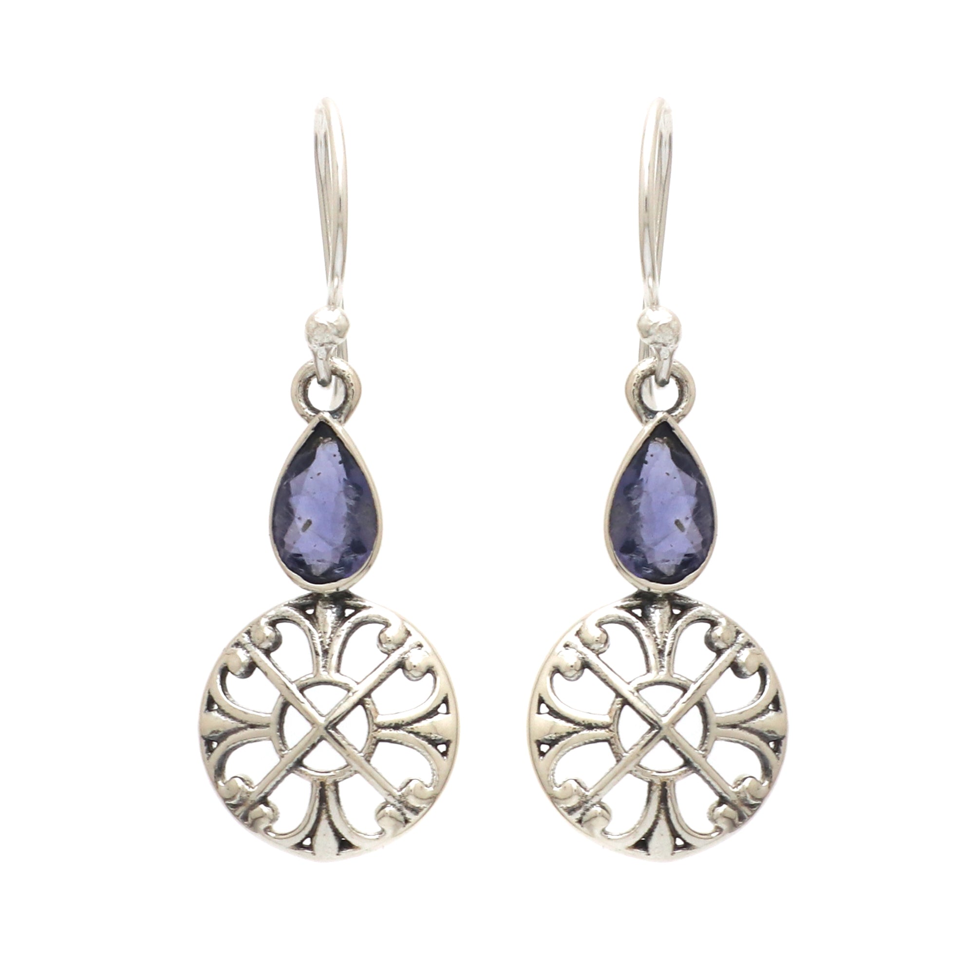 Halo Pear Earring