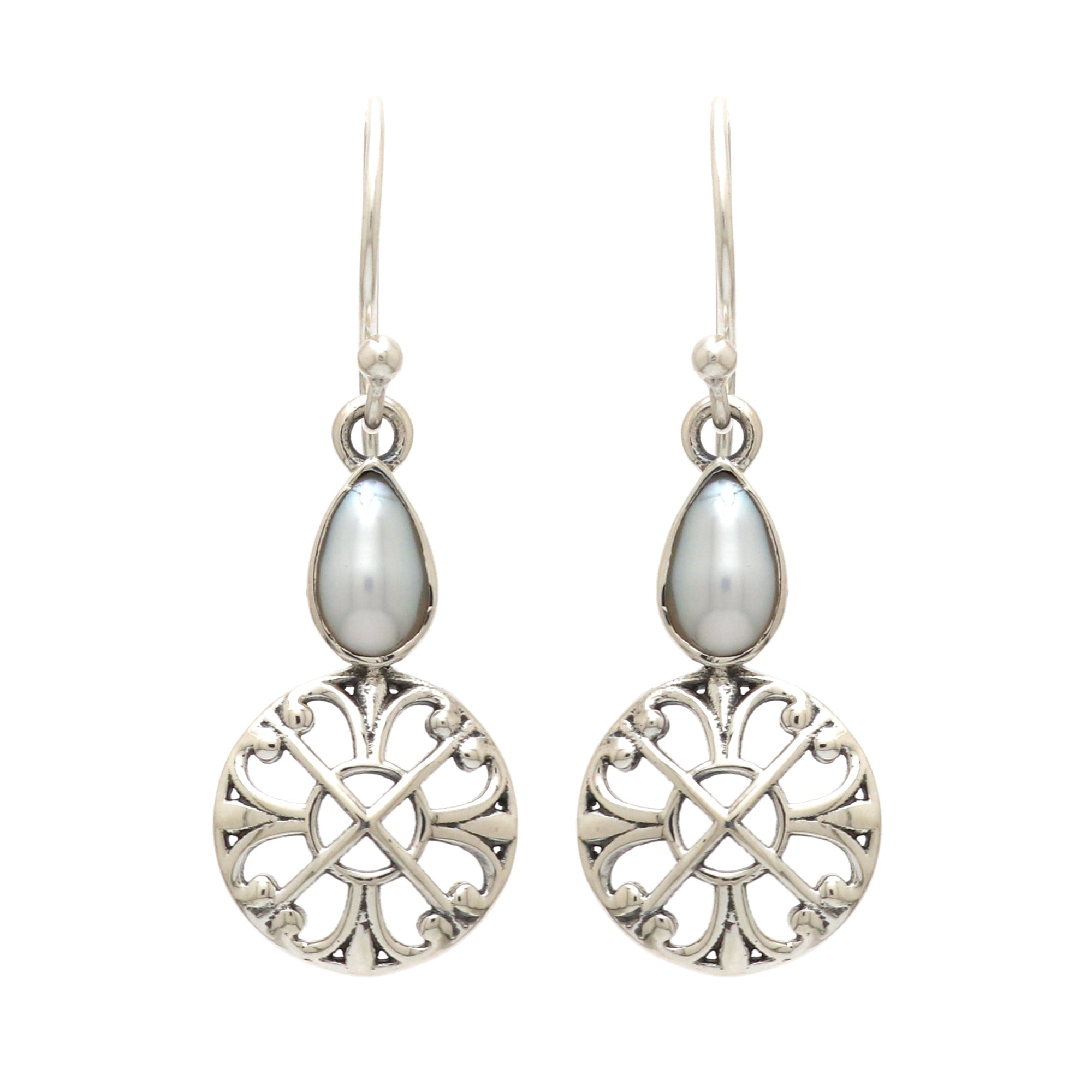 Halo Pear Earring