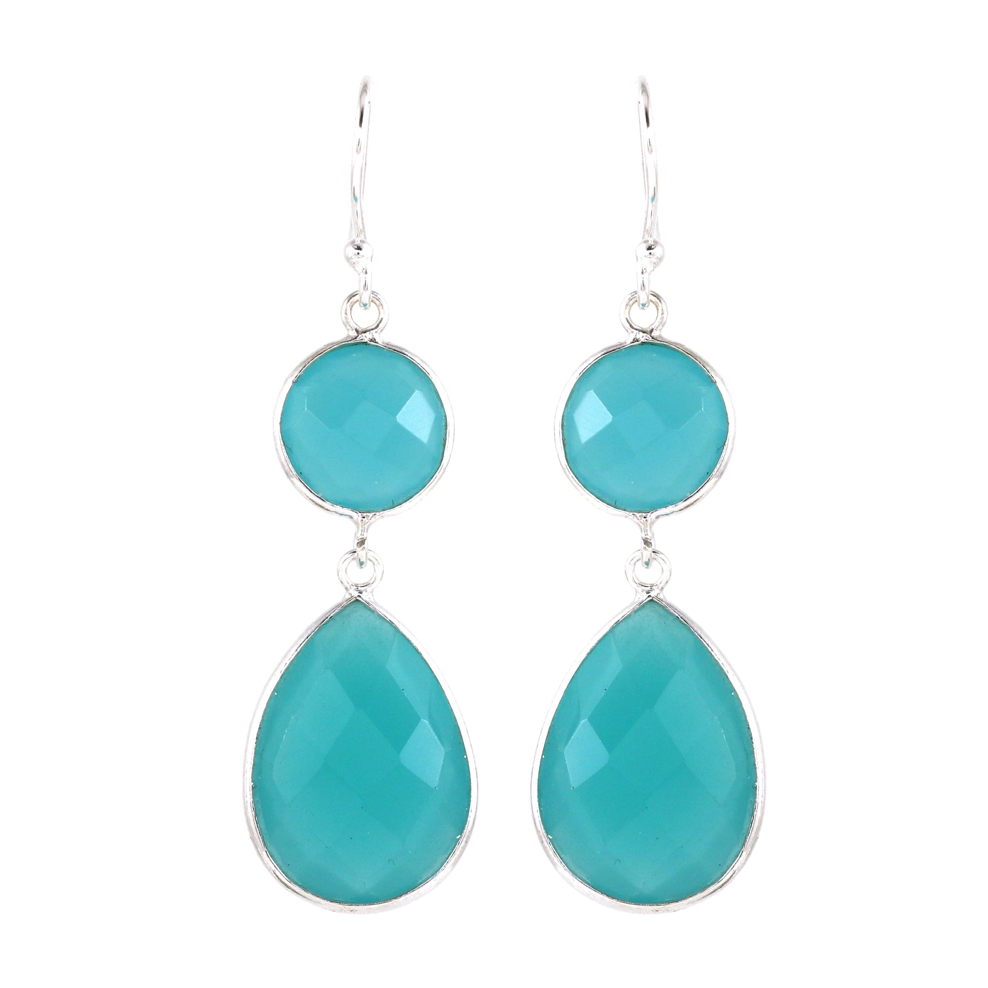 Natural Sterling Silver 925 Handmade Earring