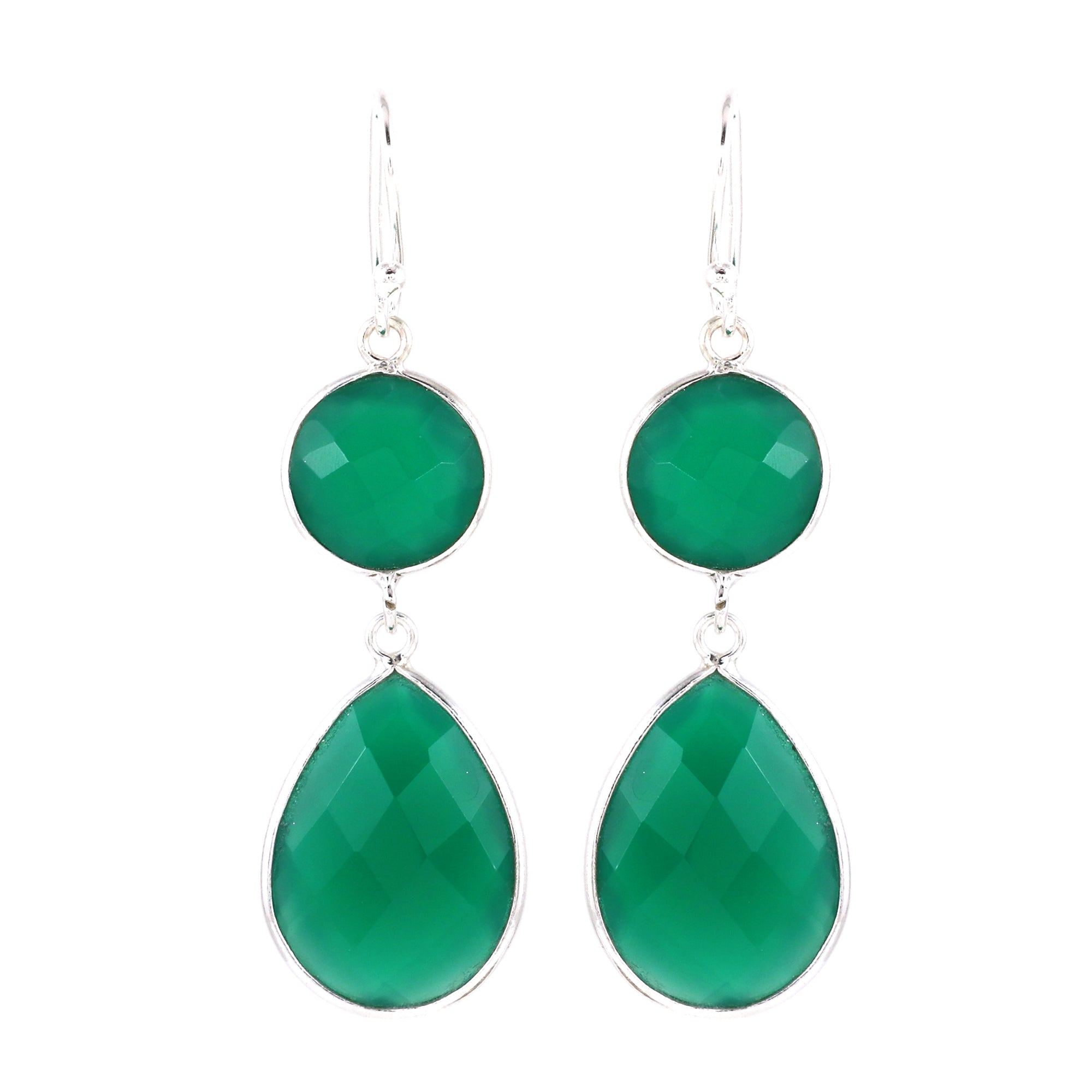 Natural Sterling Silver 925 Handmade Earring