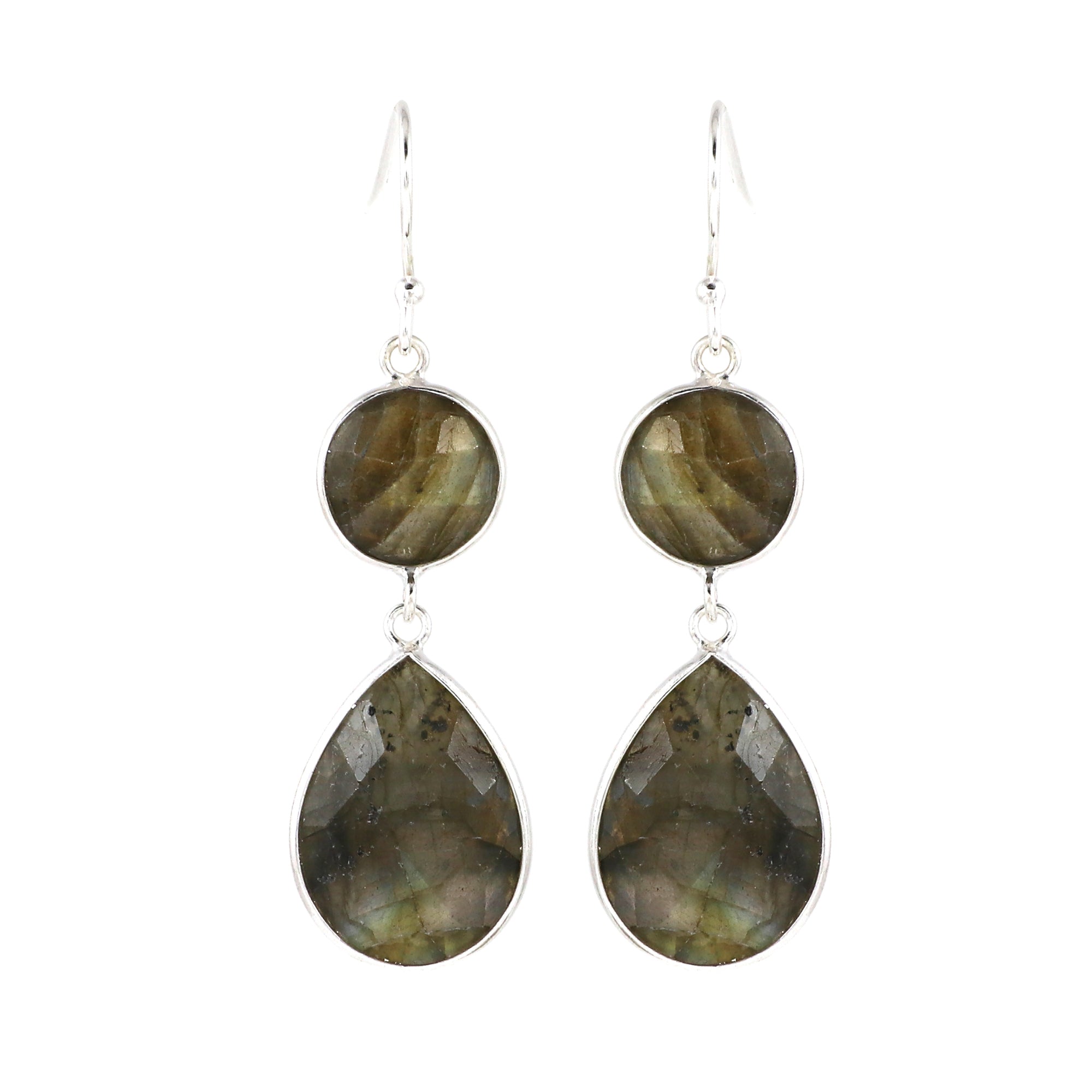 Natural Sterling Silver 925 Handmade Earring