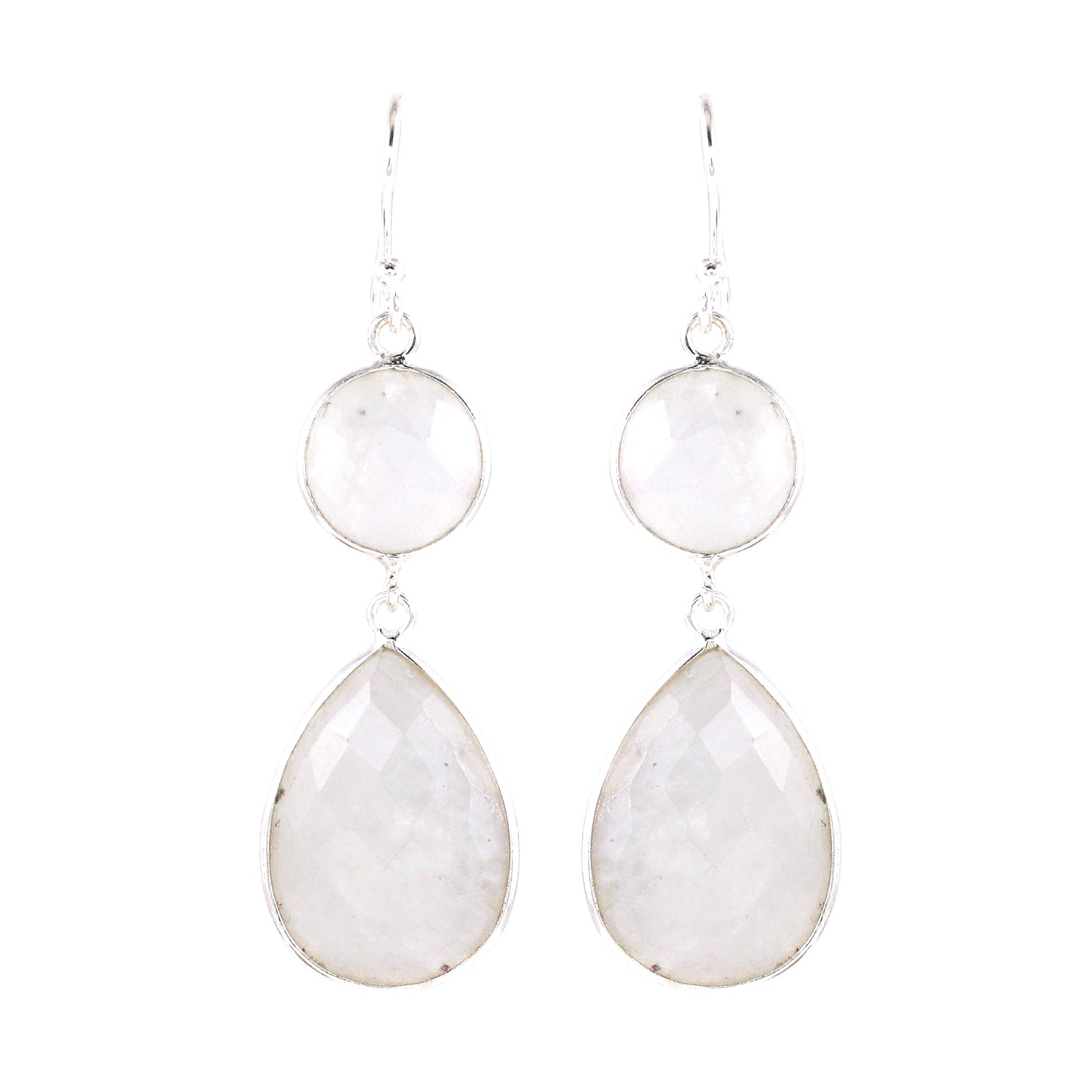 Natural Sterling Silver 925 Handmade Earring