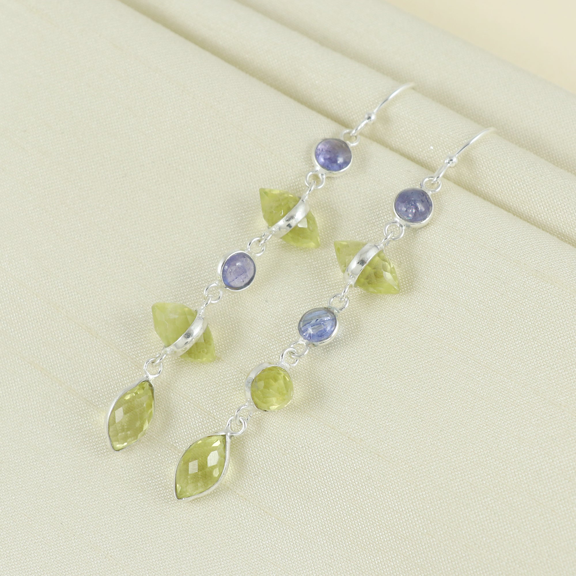 Natural Sterling Silver 925 Earring