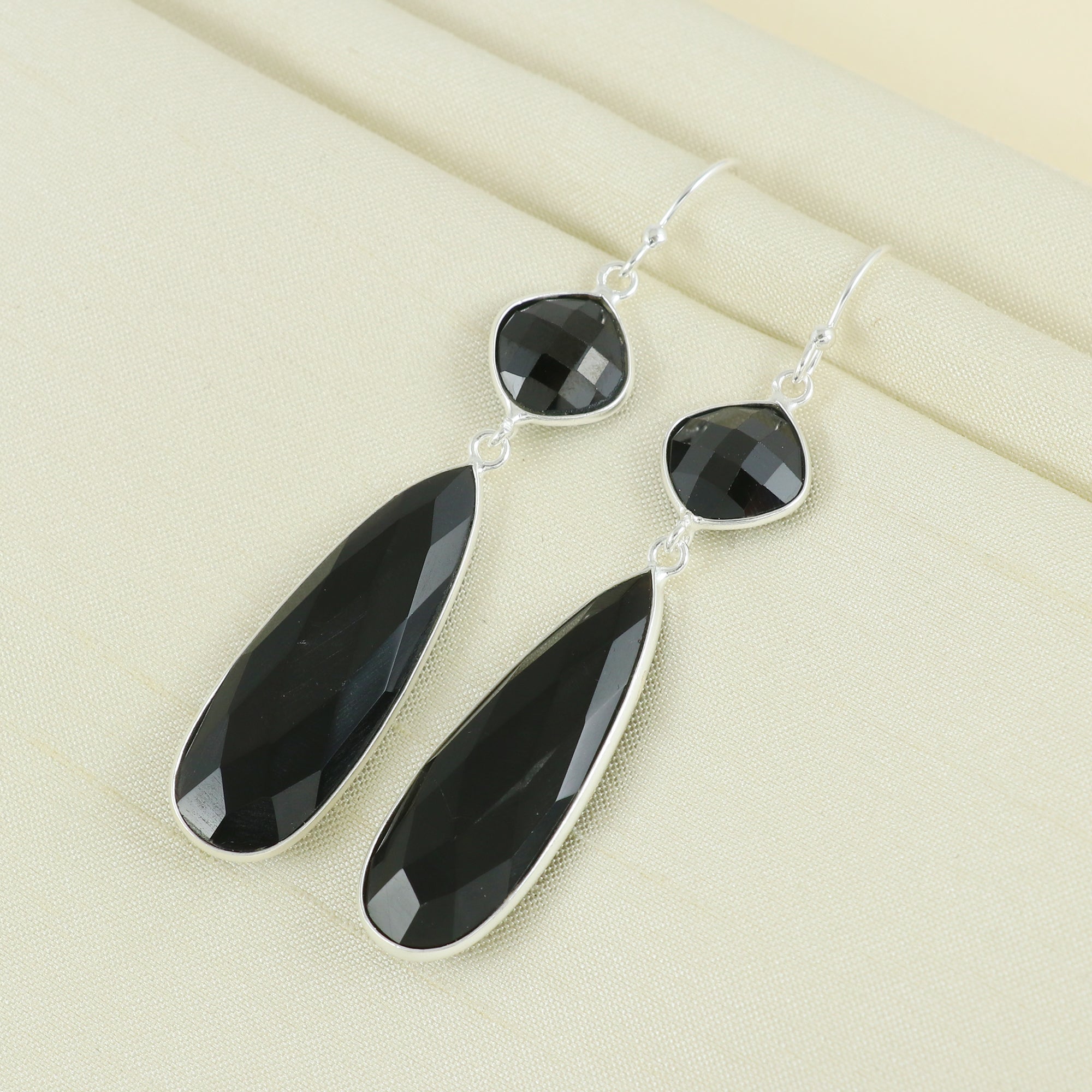 Natural Sterling Silver 925 Earring