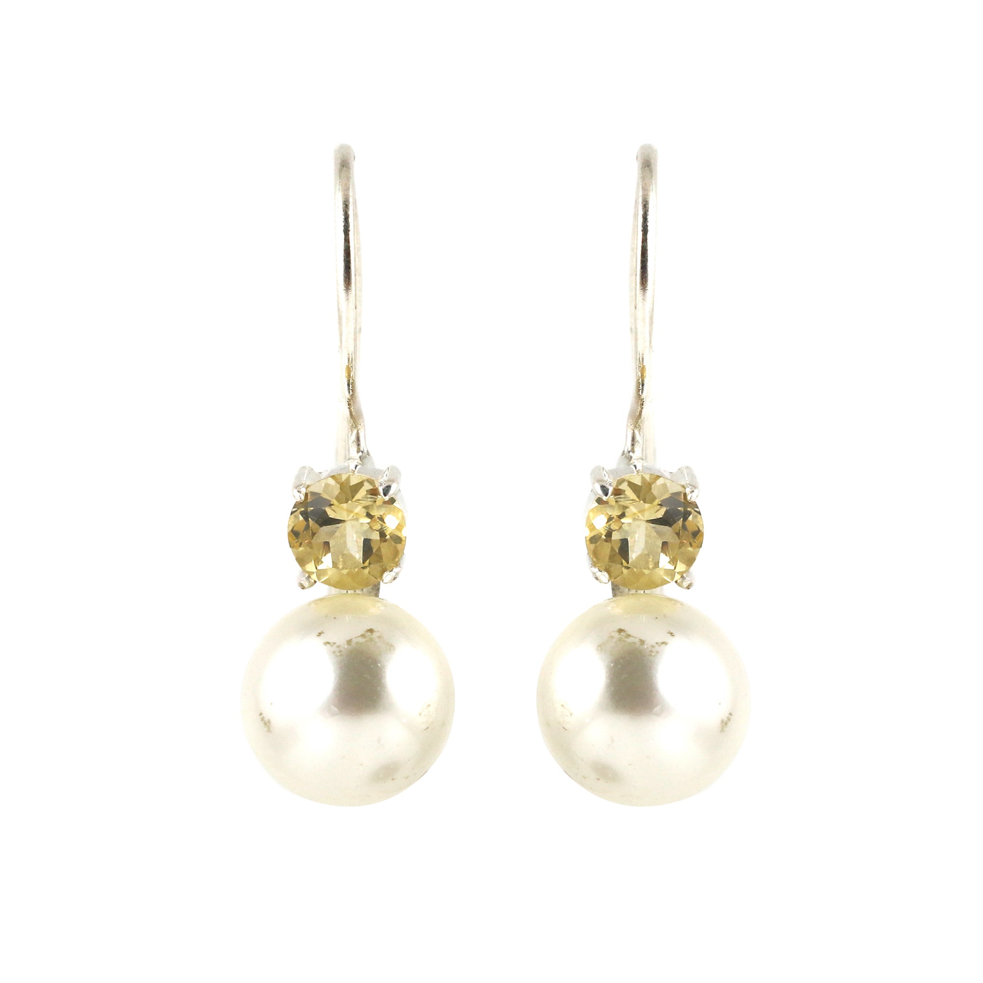 Natural Sterling Silver 925 Earring