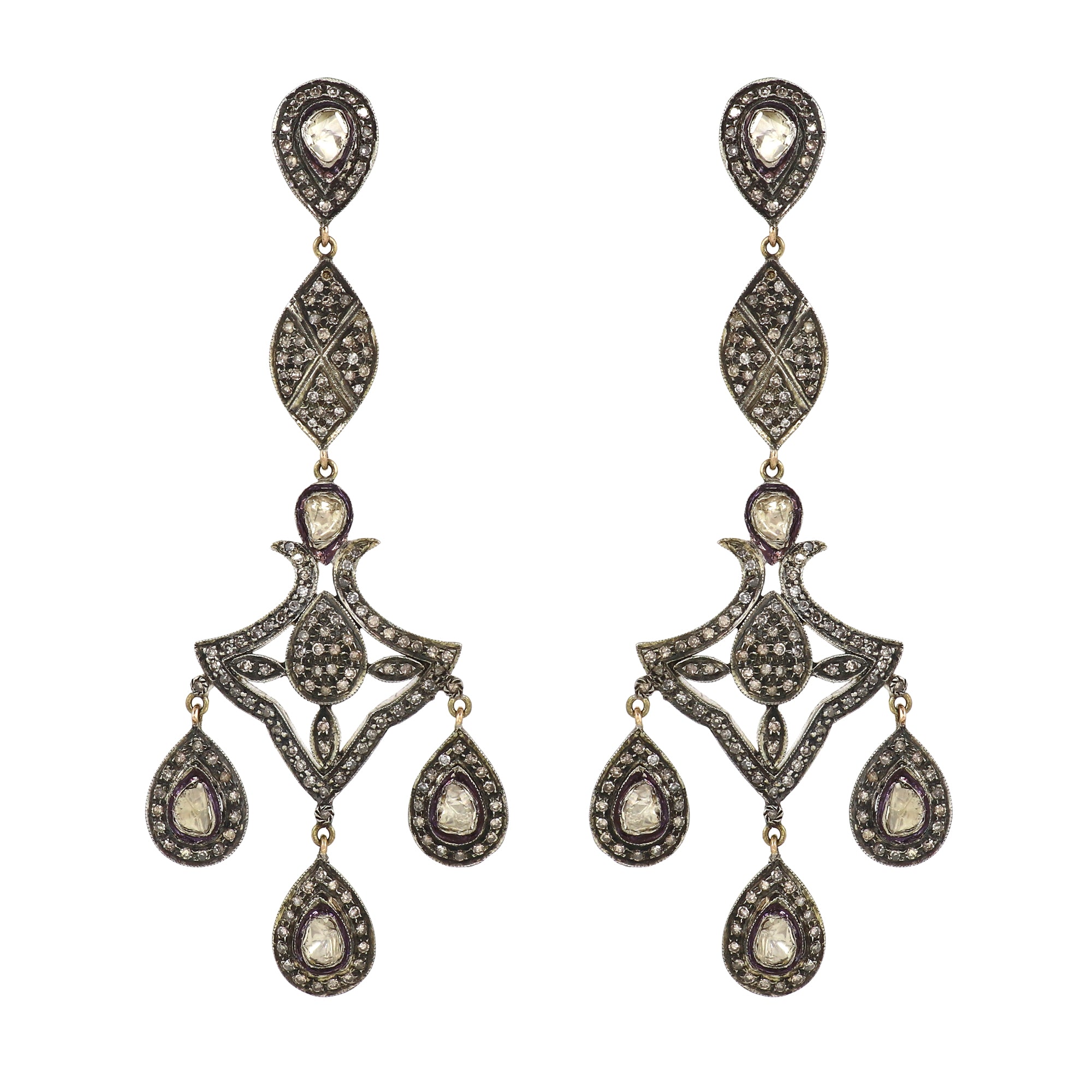 Nocturnal Lace Teardrops