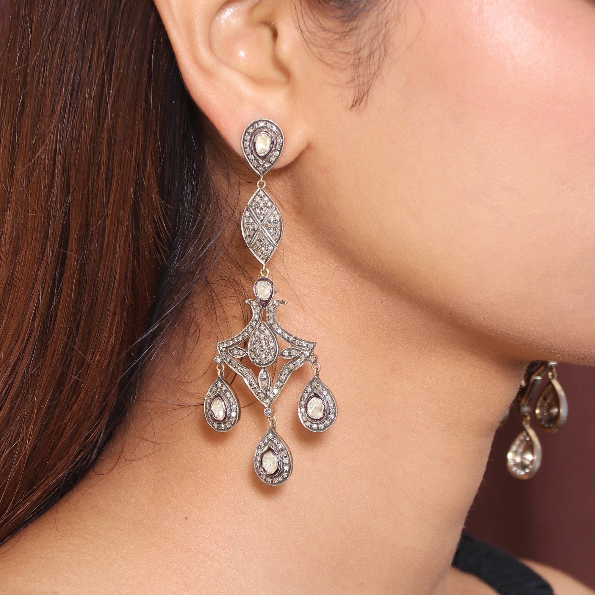 Nocturnal Lace Teardrops