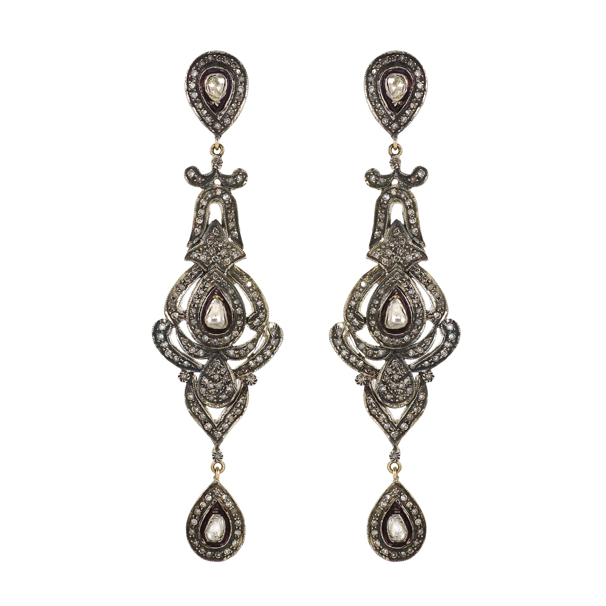 Victorian Empress Glow Earrings