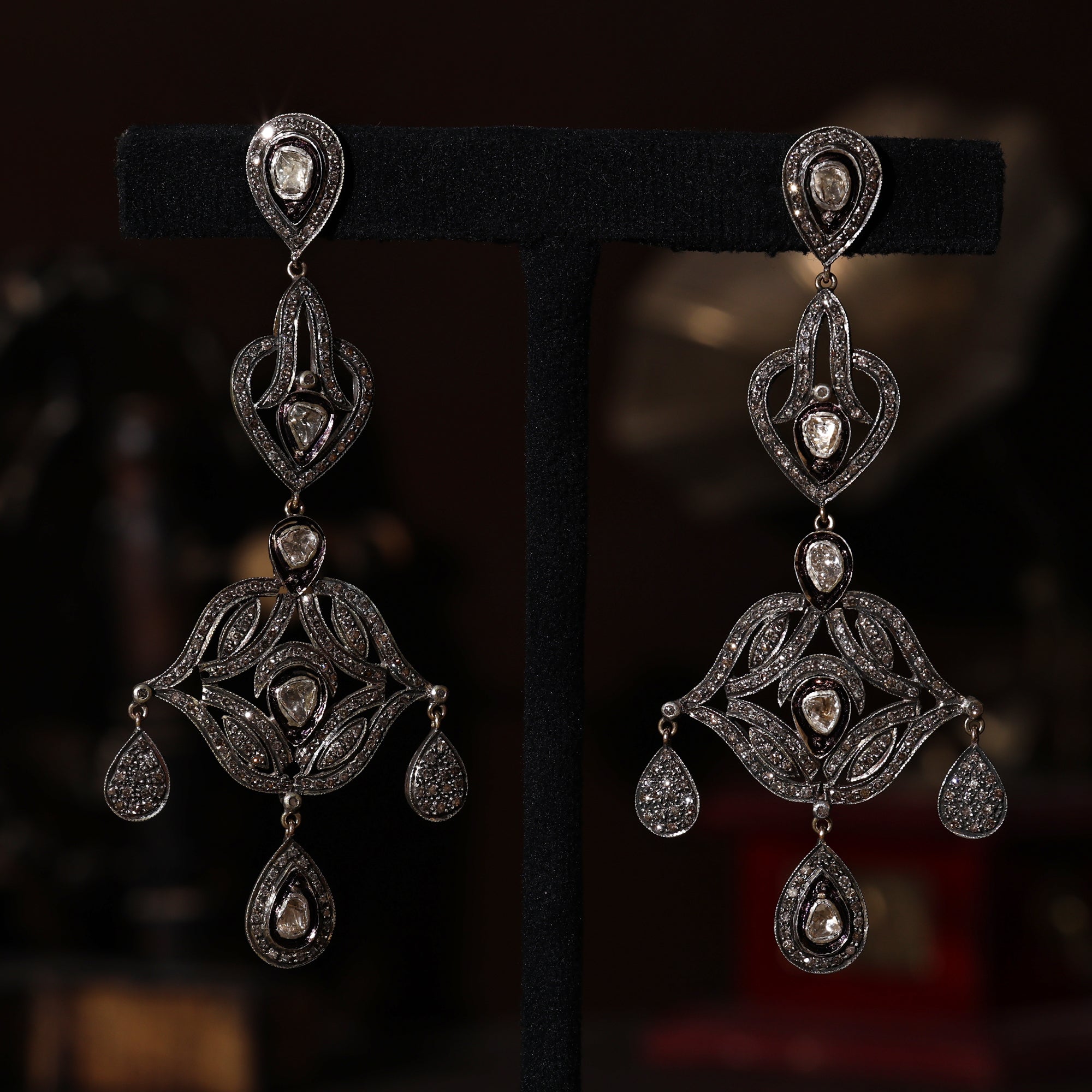 Old World Royal Polki Earrings