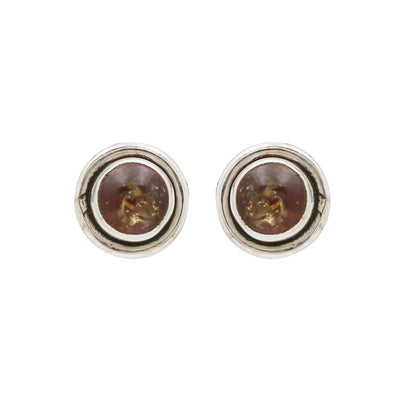 Square Amber Earring
