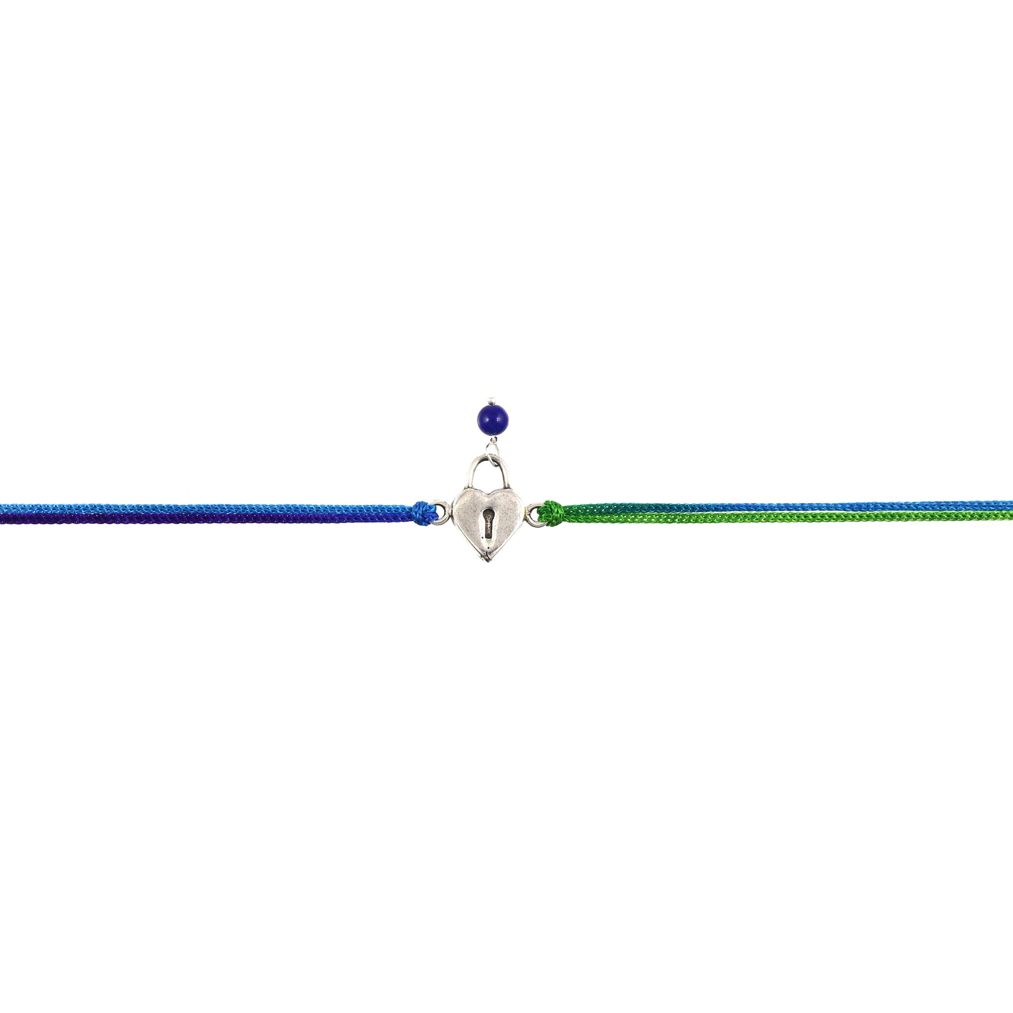 Silver Bhai Bhabhi Lock n Key Rakhi