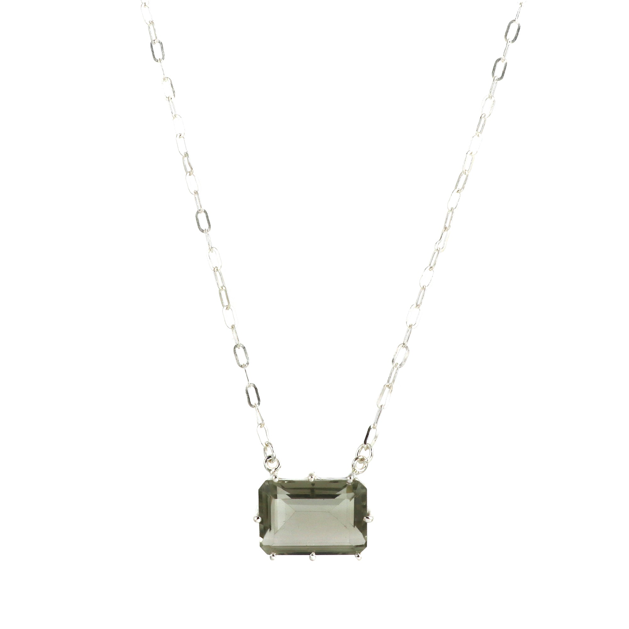 Natural Sterling 925 Silver Necklace