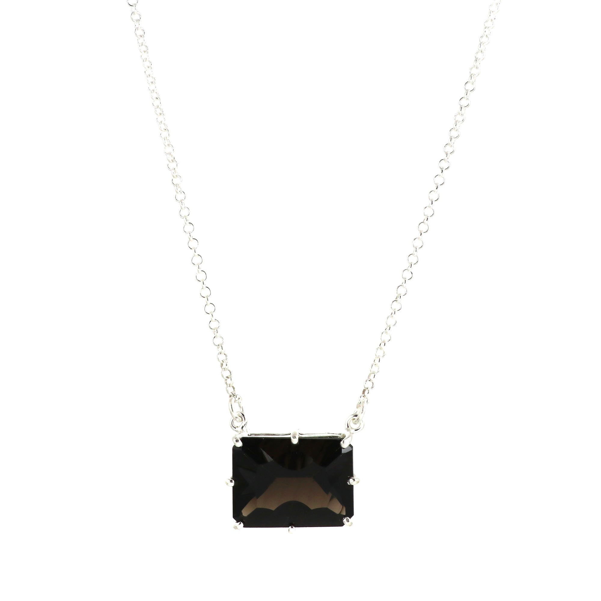 Natural Sterling 925 Silver Necklace