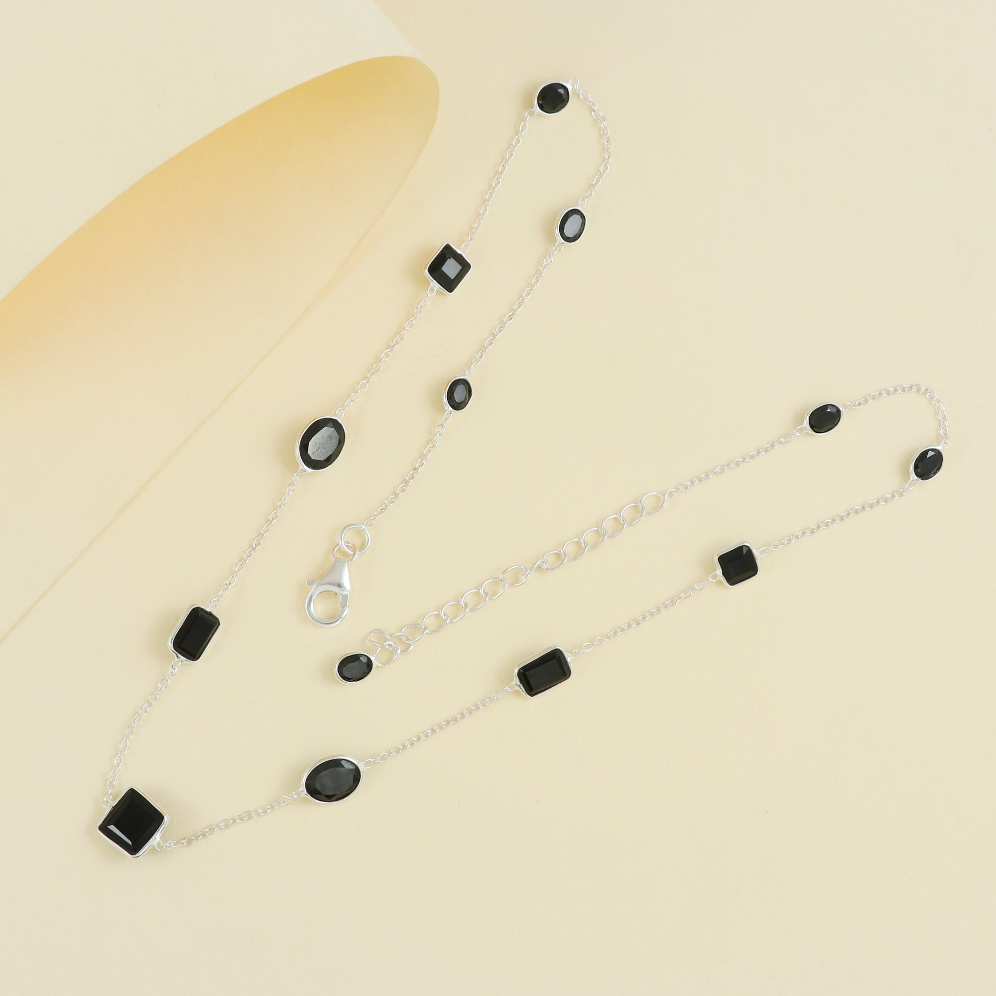 Natural Sterling 925 Silver Necklace