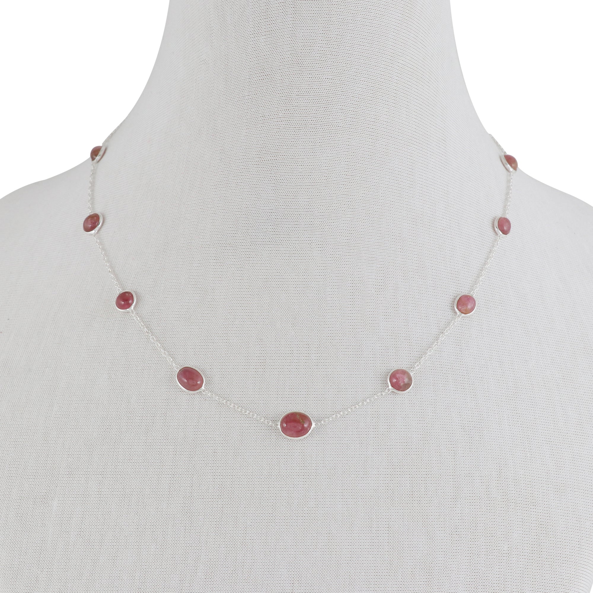 Natural Sterling 925 Silver Necklace