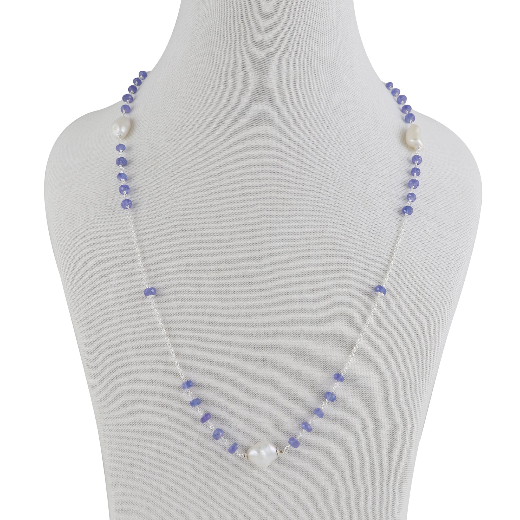 Natural Sterling 925 Silver Necklace
