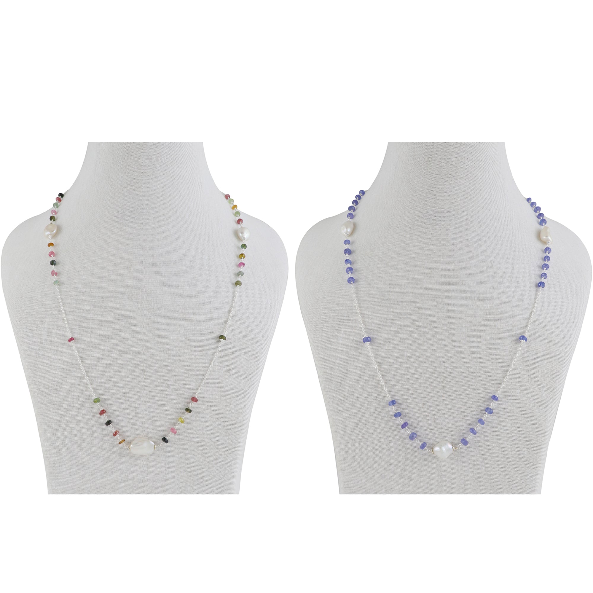 Natural Sterling 925 Silver Necklace