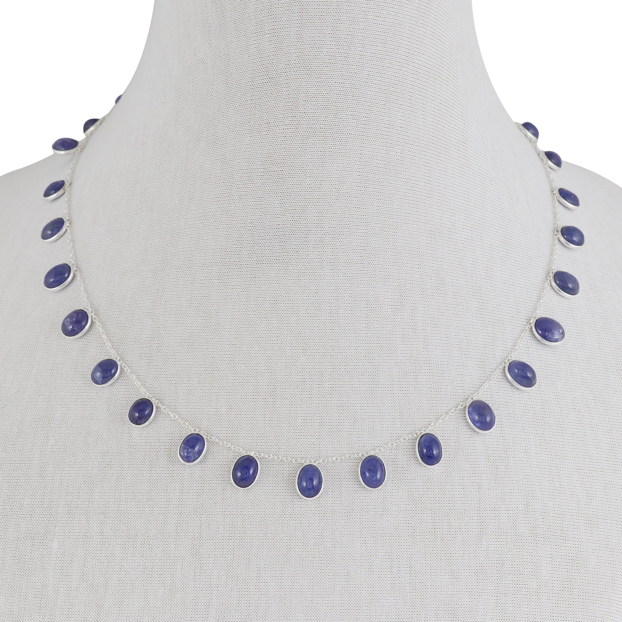 Natural Sterling 925 Silver Necklace