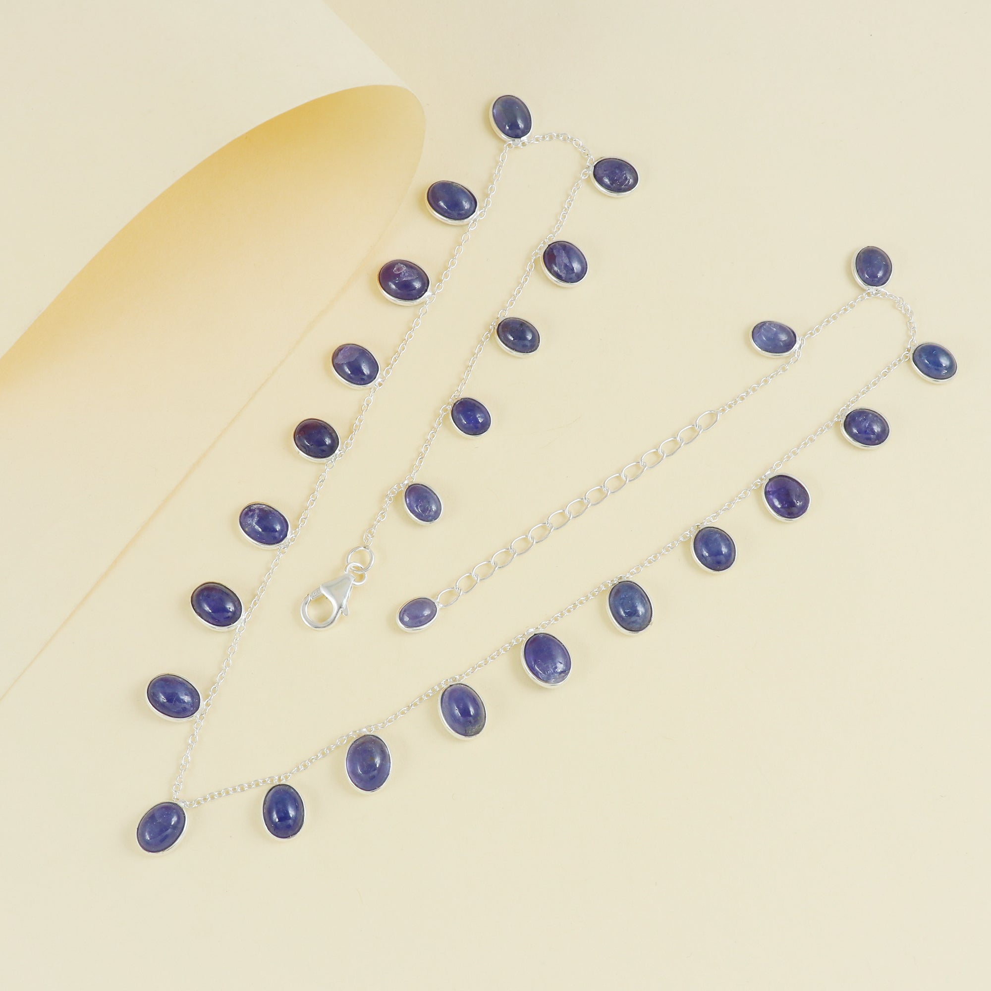 Natural Sterling 925 Silver Necklace