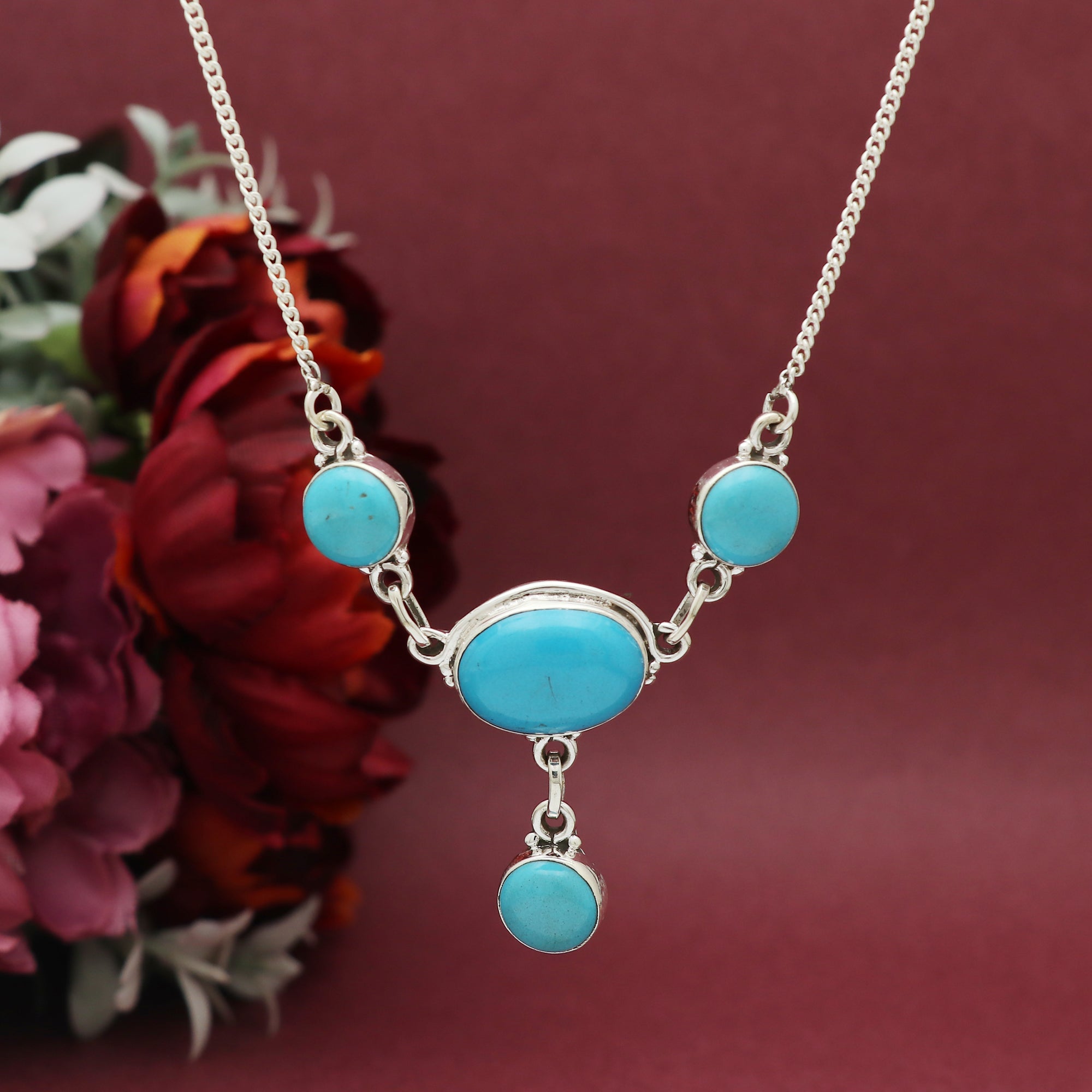 Fat Turquoise Necklace