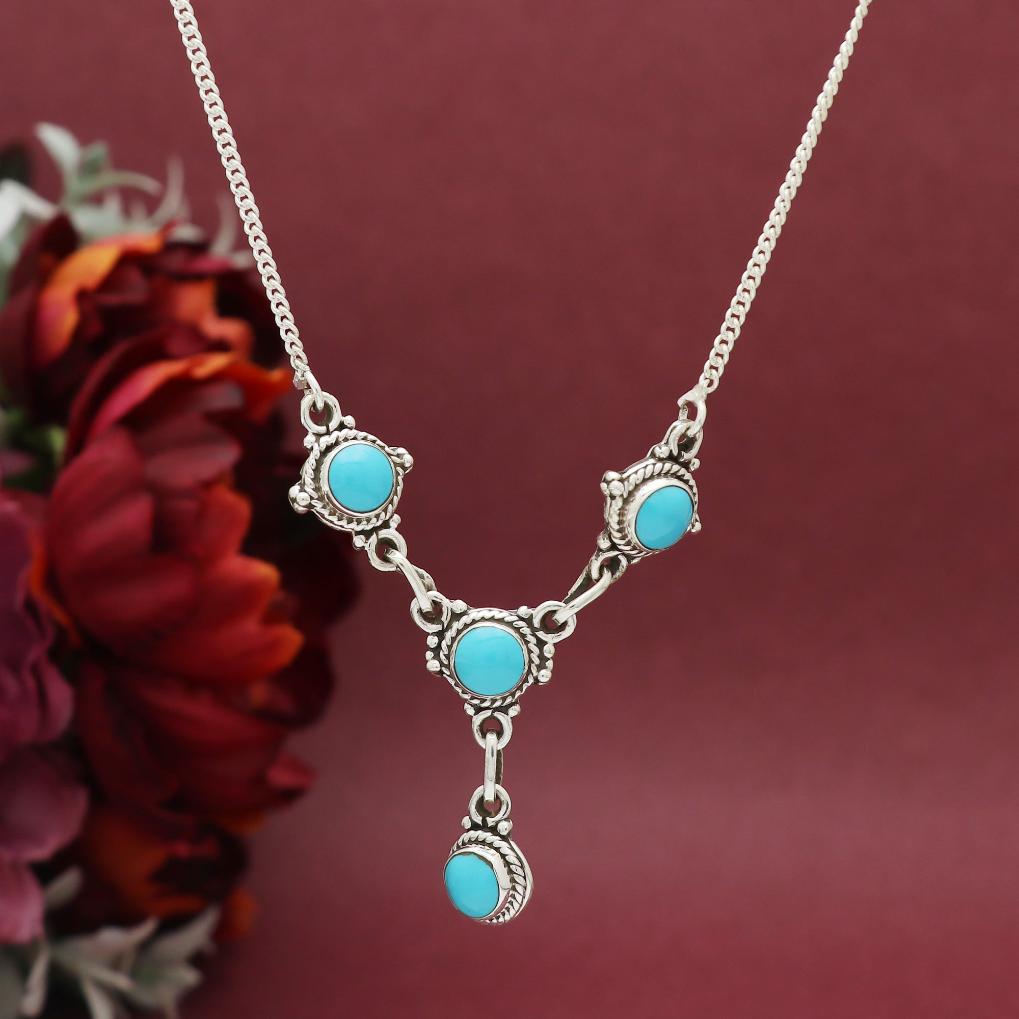 Simple Turquoise Necklace