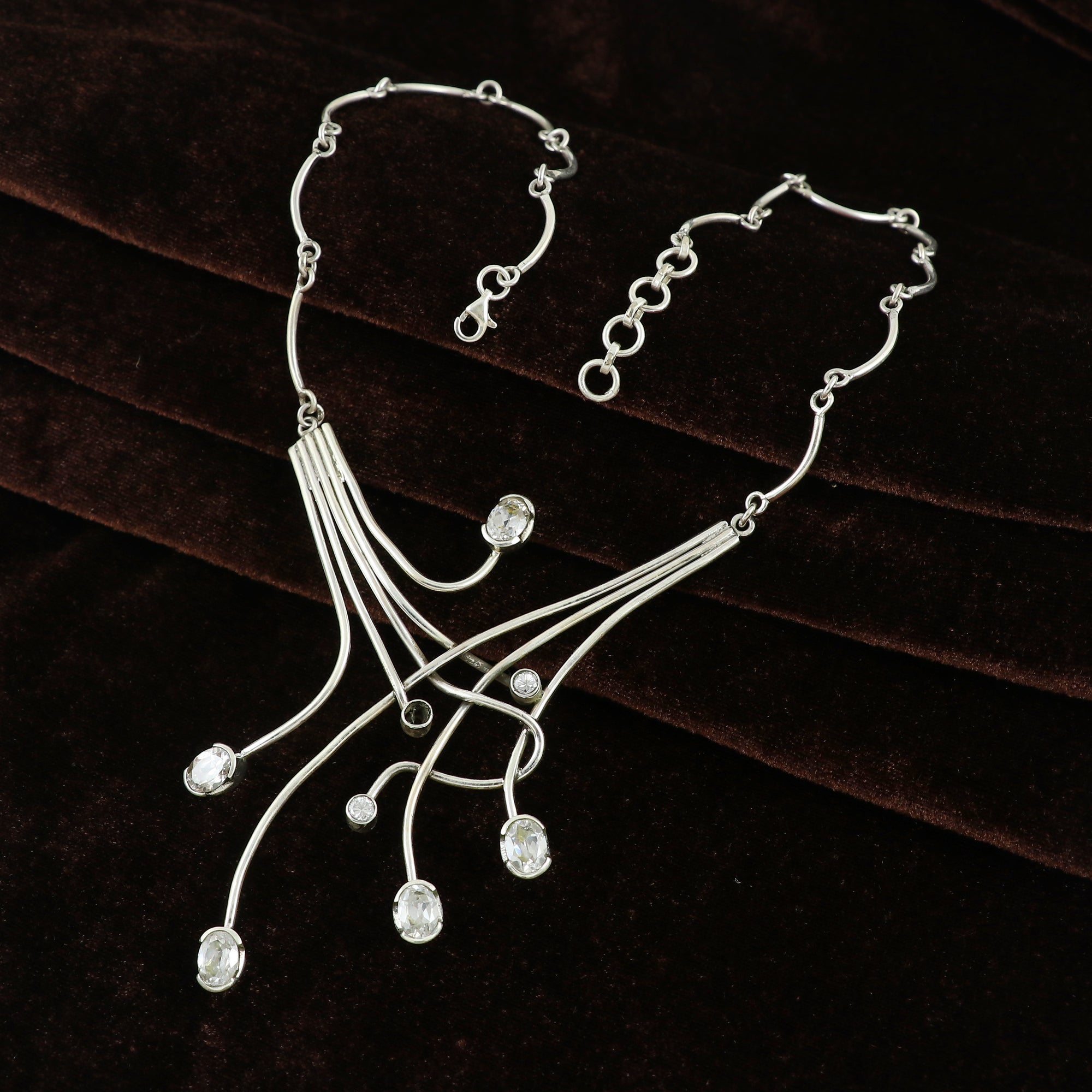 Amethyst Ro Sterling Silver 925 Necklace
