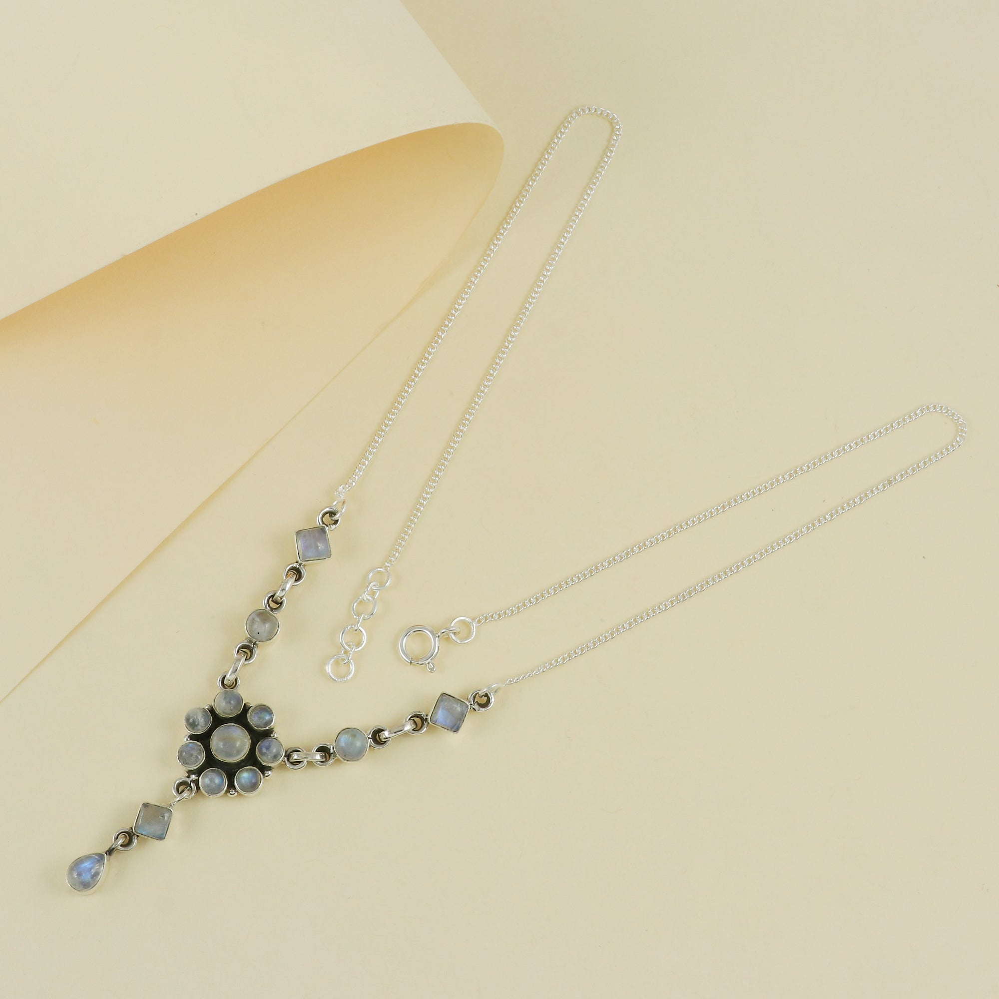 Natural Sterling Silver 925 Necklace