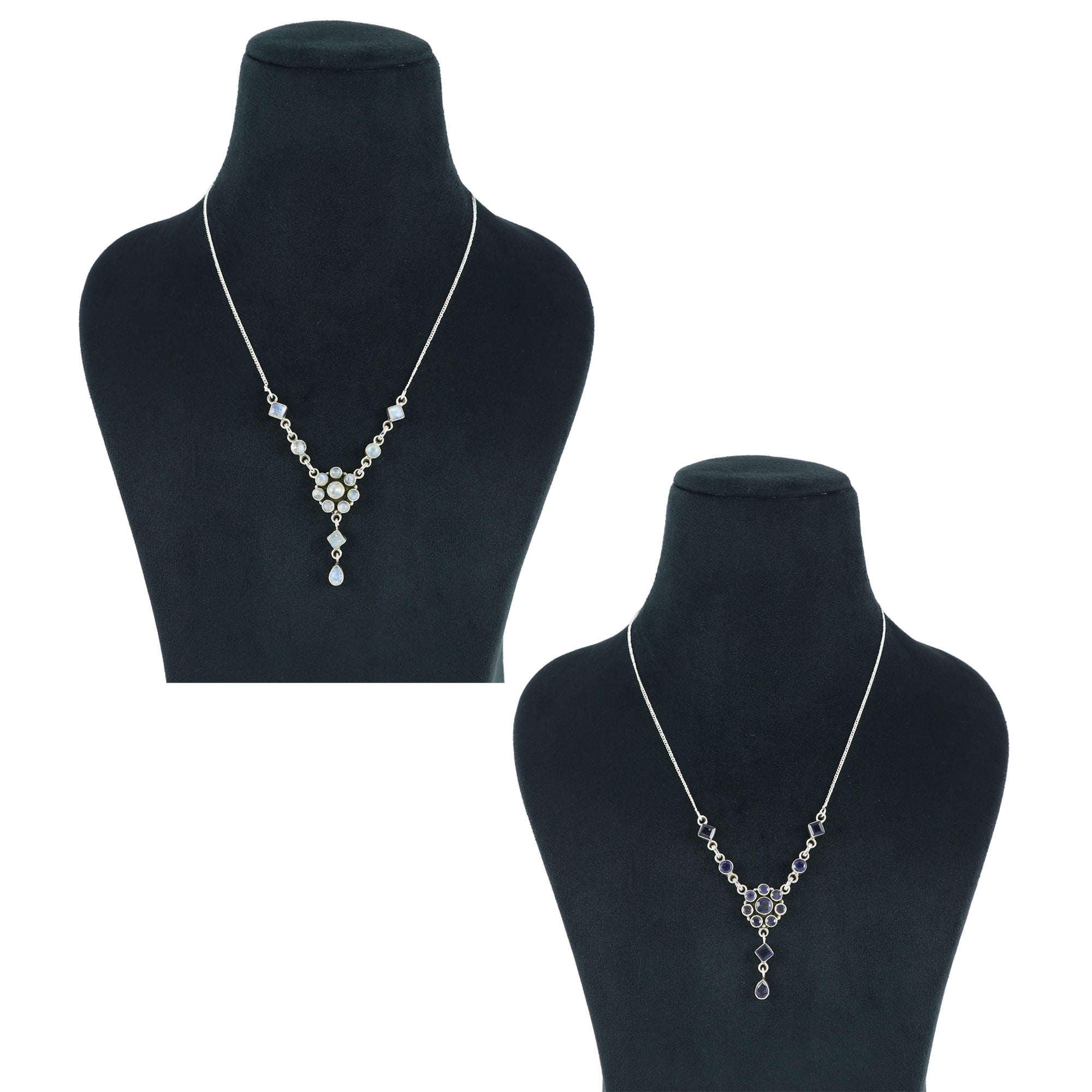 Natural Sterling Silver 925 Necklace