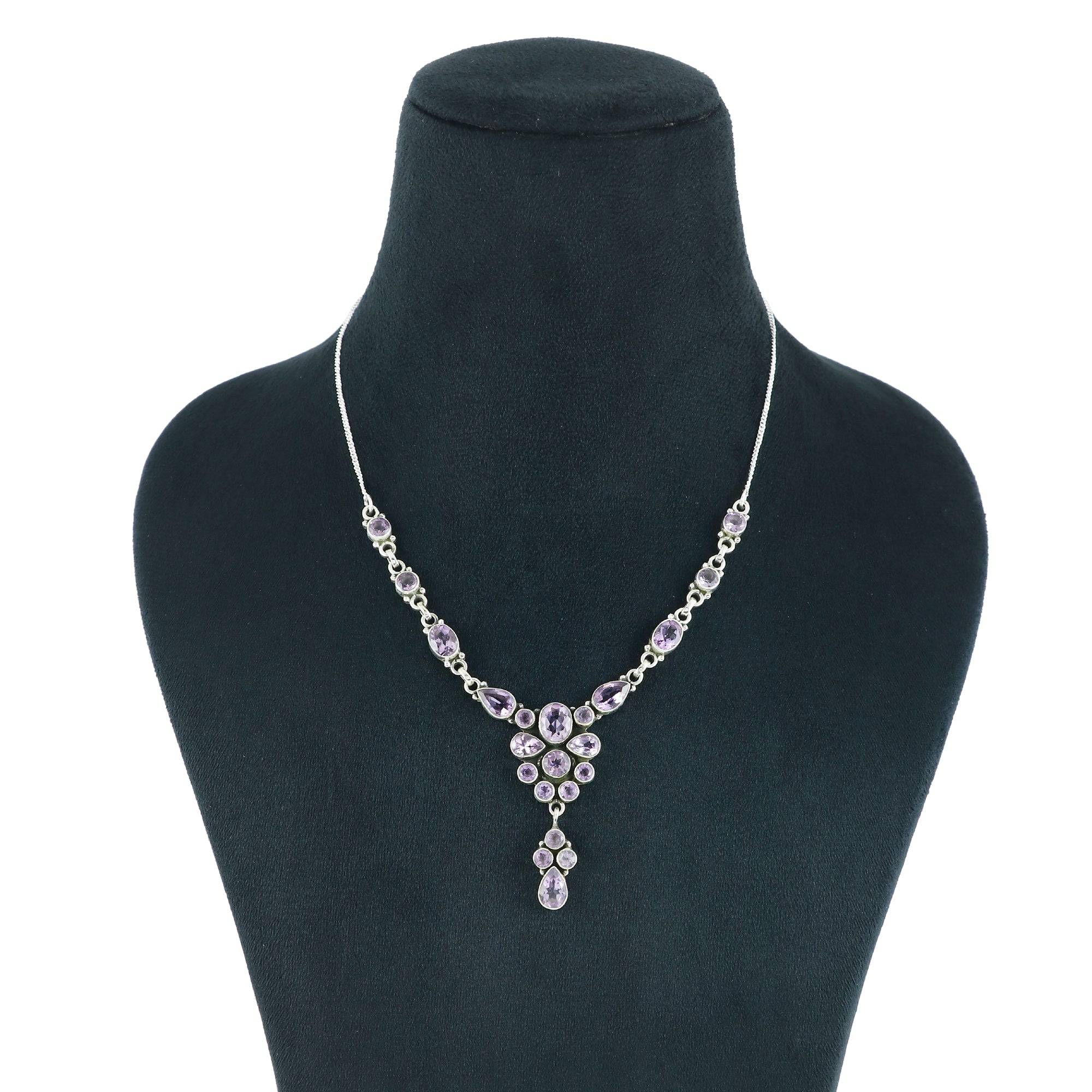 Natural Sterling Silver 925 Necklace