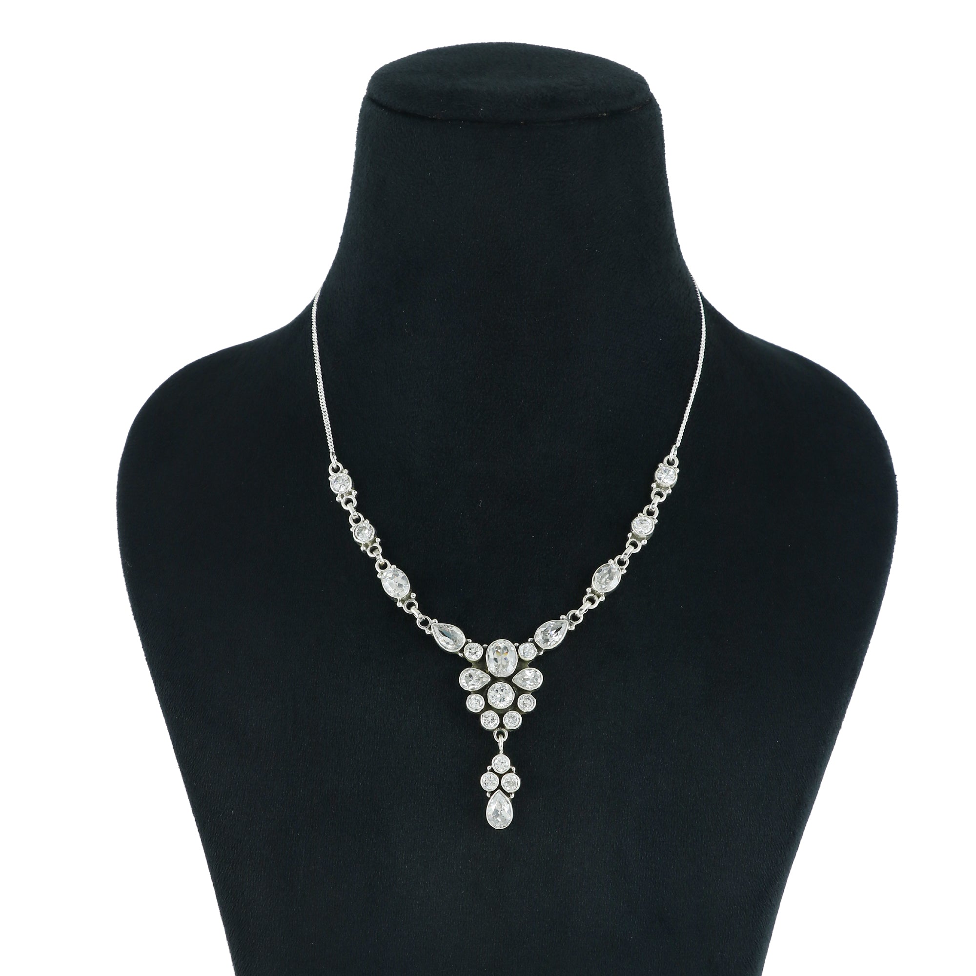 Natural Sterling Silver 925 Necklace